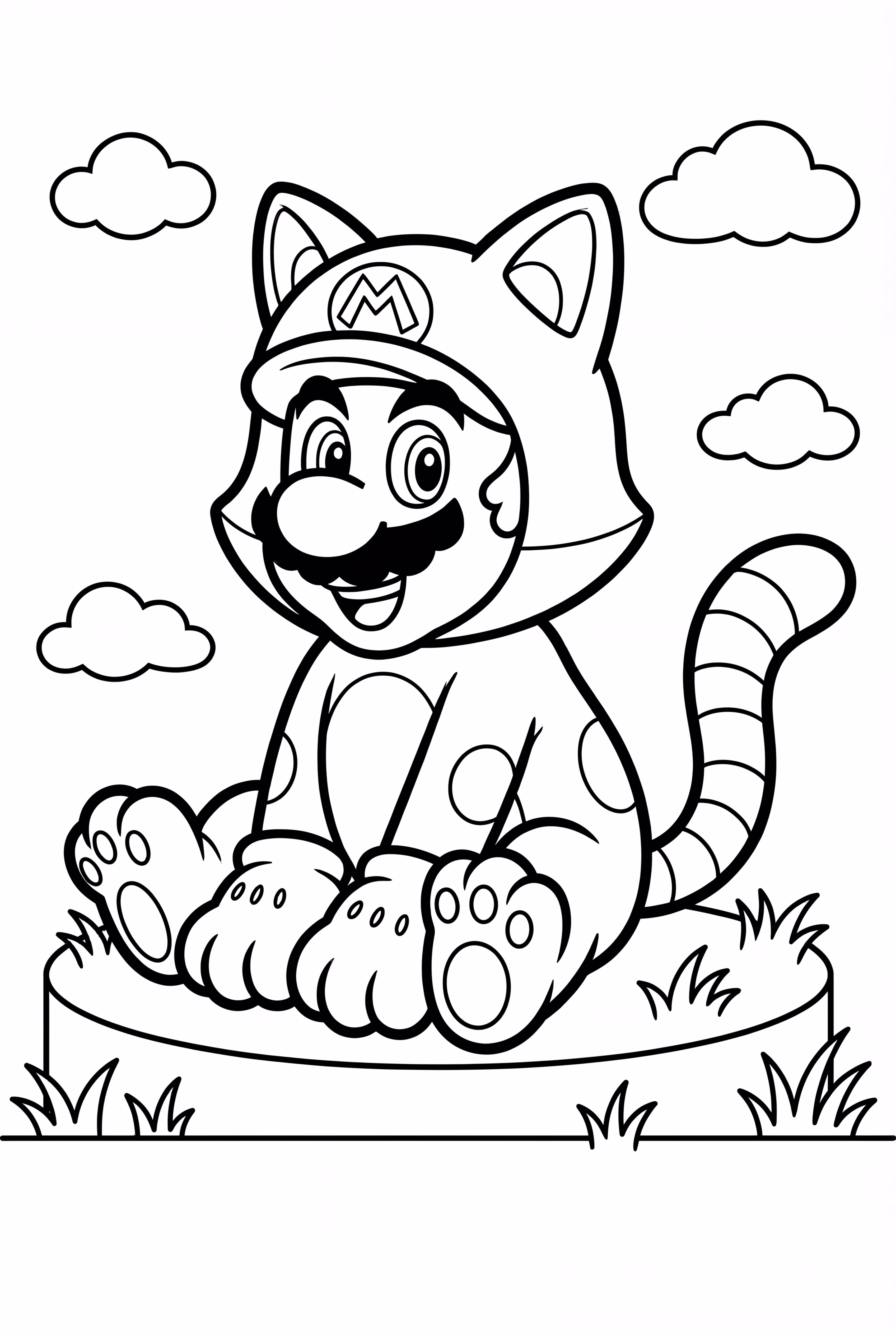 Chat Mario Assis et Souriant