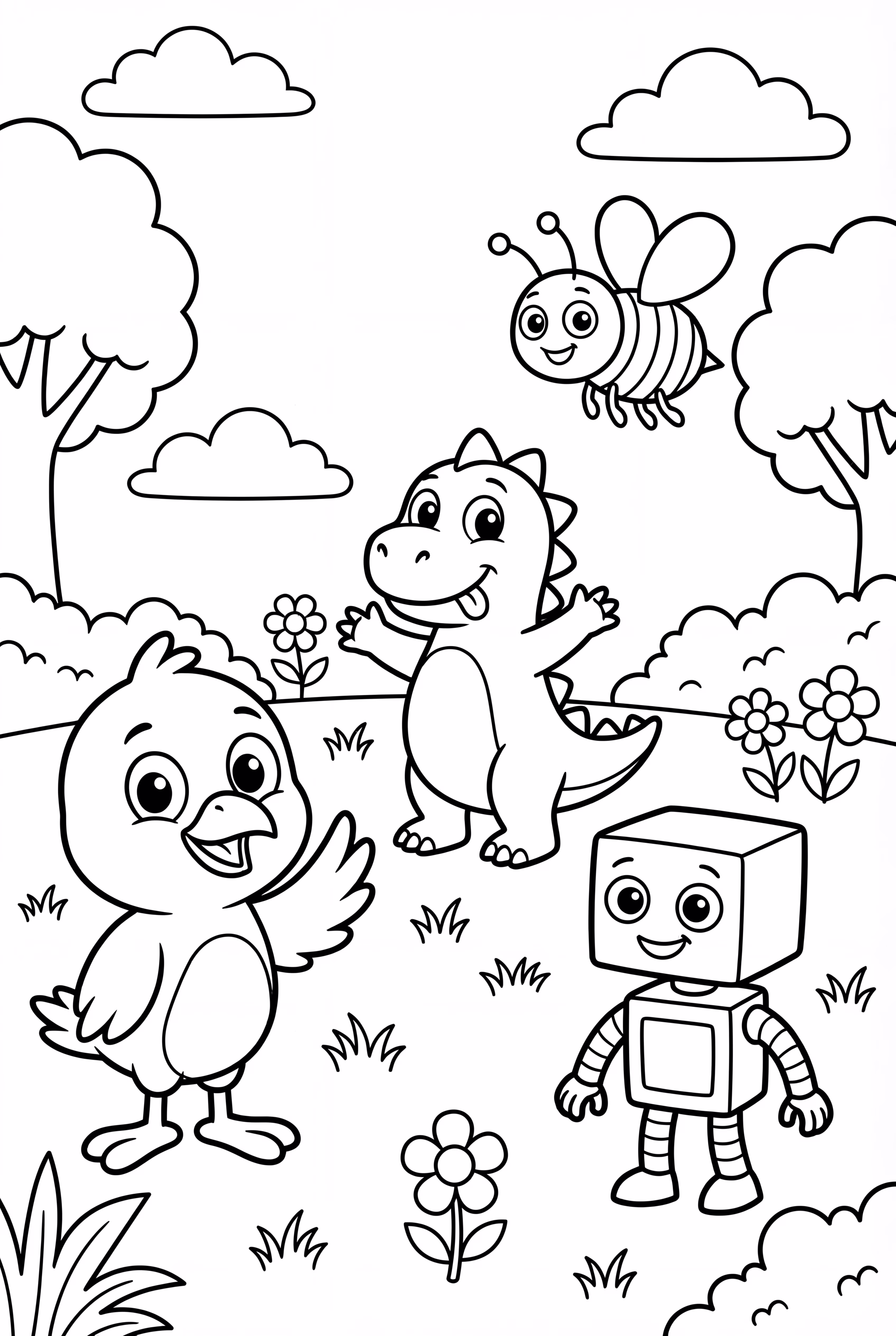 Characters From Garden Of Banban 4