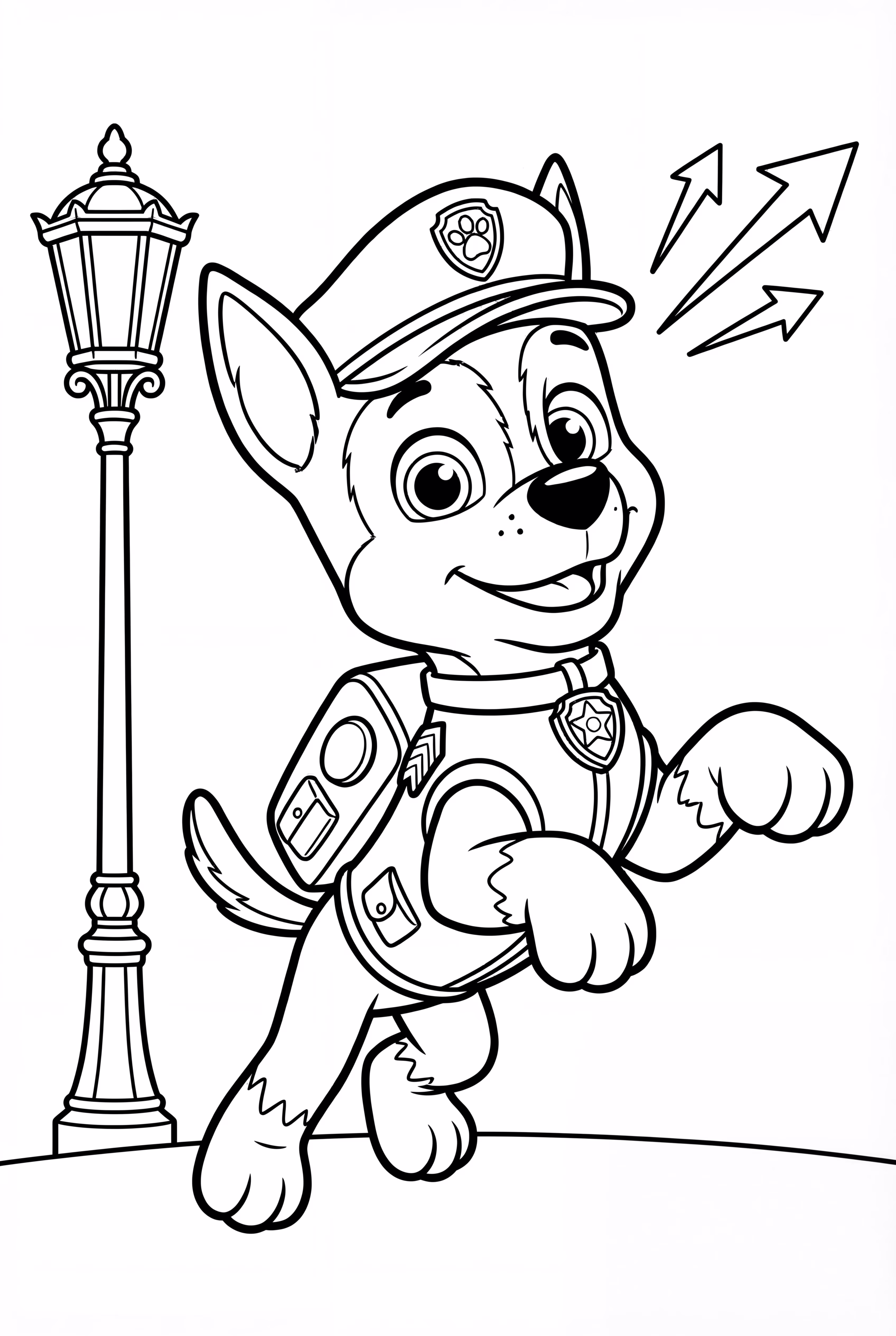 Chase Patrulha Canina em uma Missão