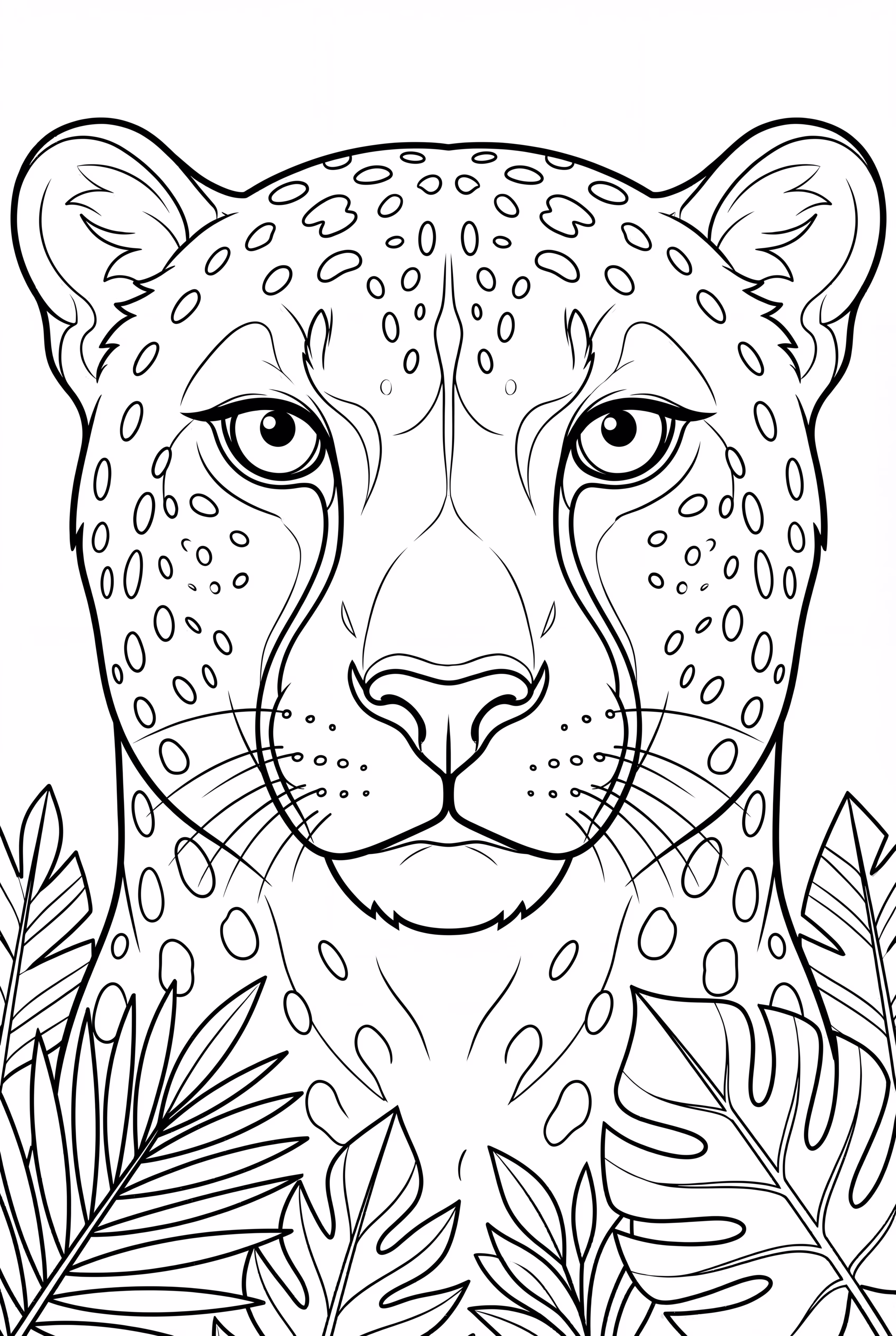 猎豹面部微笑-2