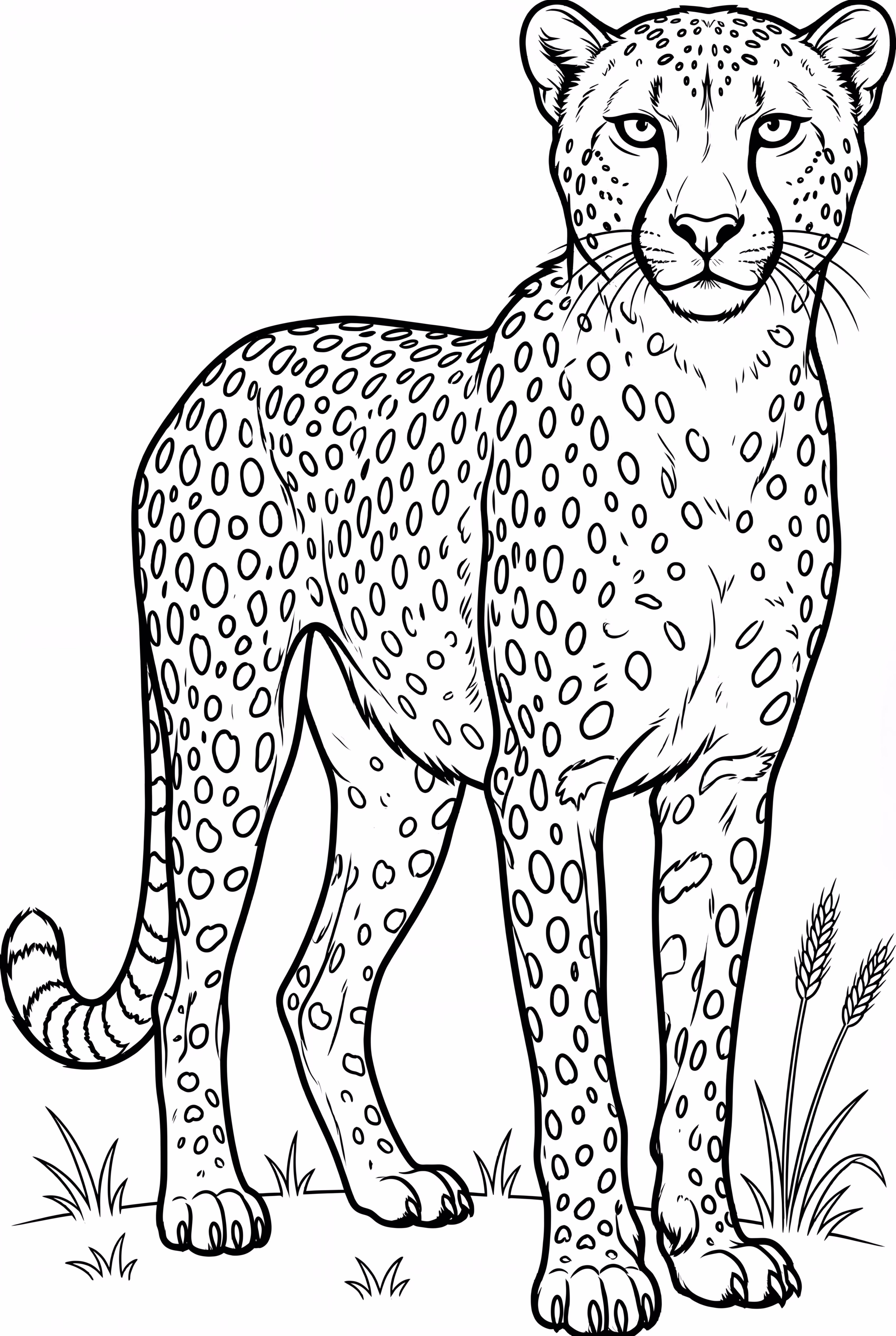 cheetah simple spots