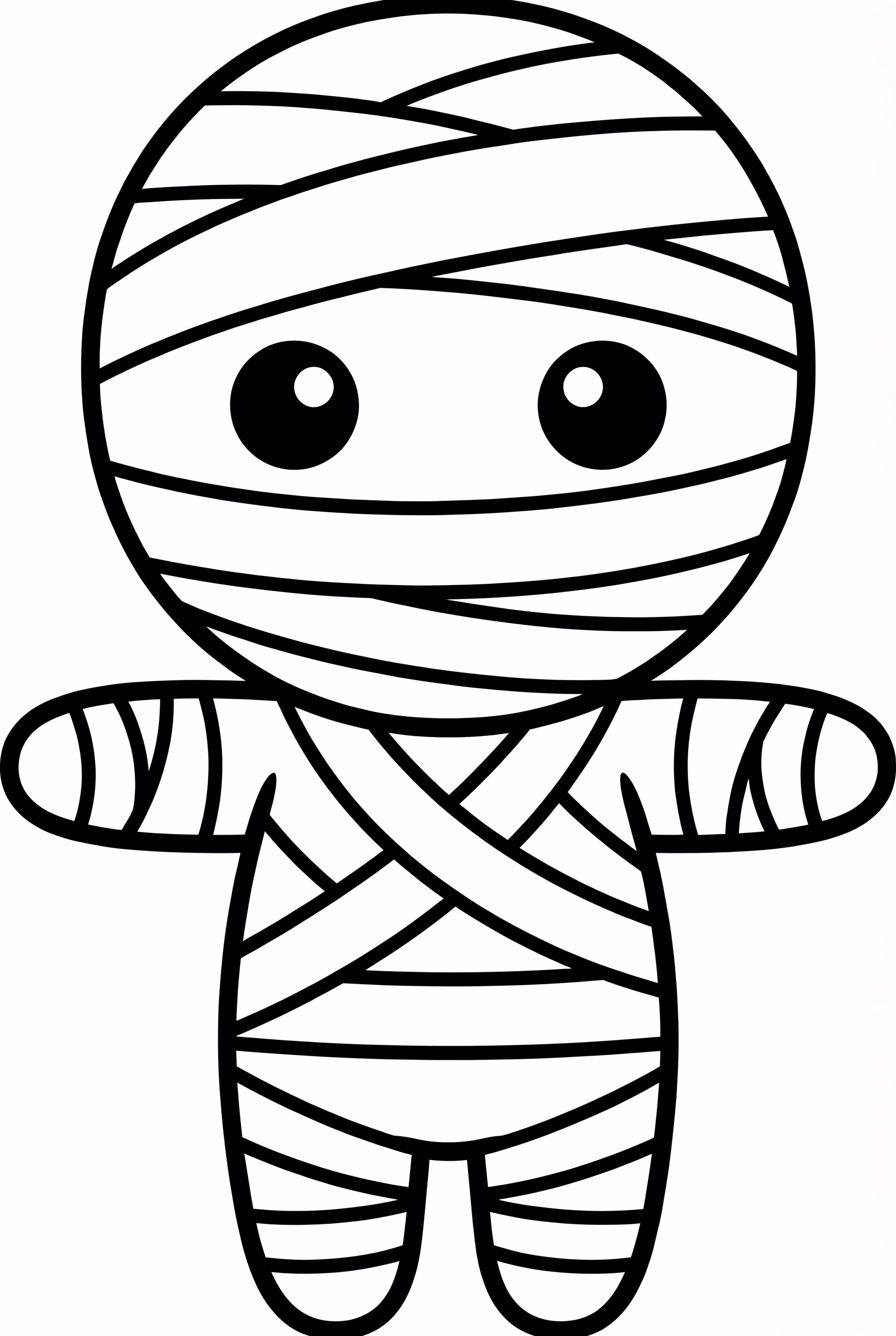Chibi Mummy Character