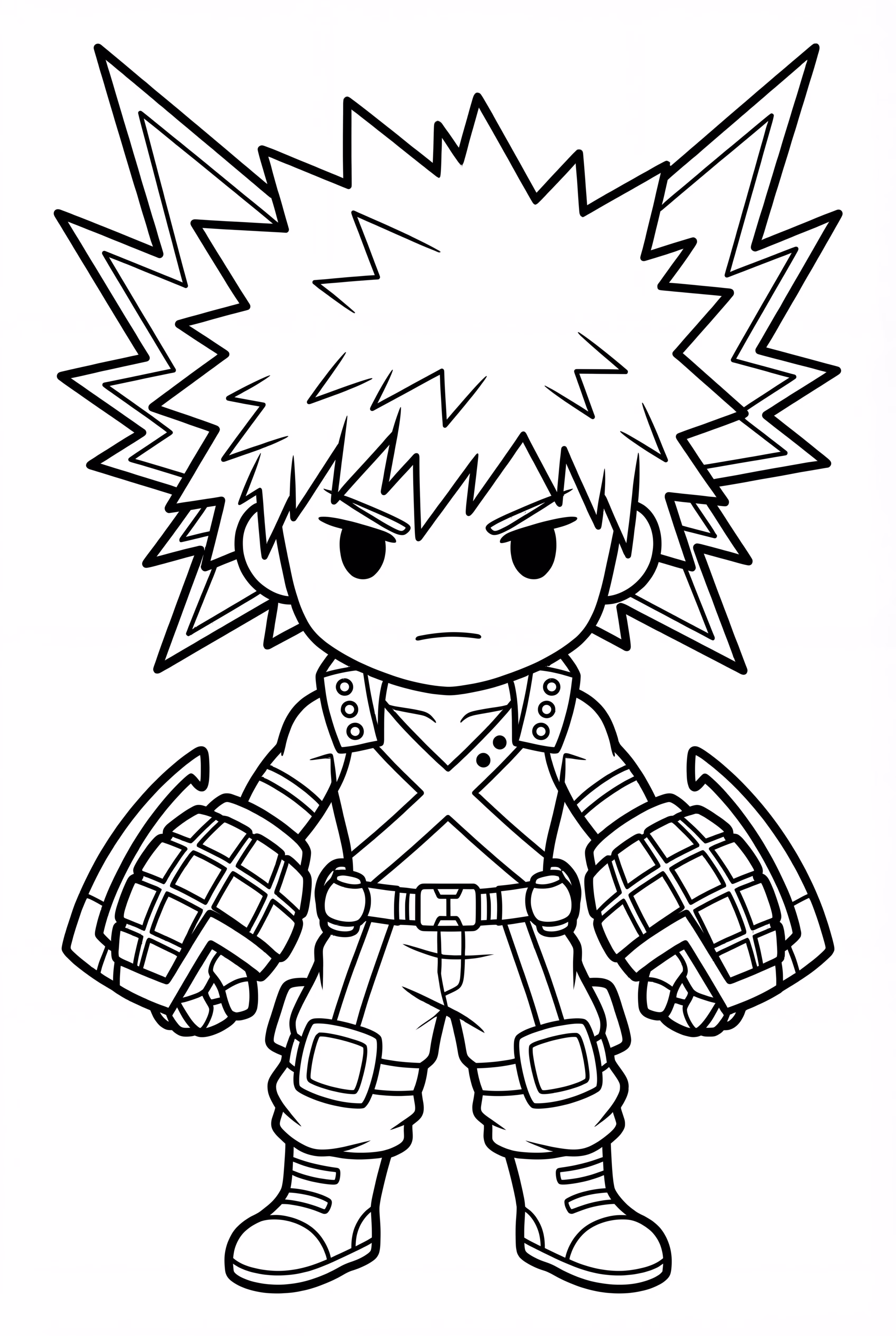 Chibi My Hero Academia Bakugo