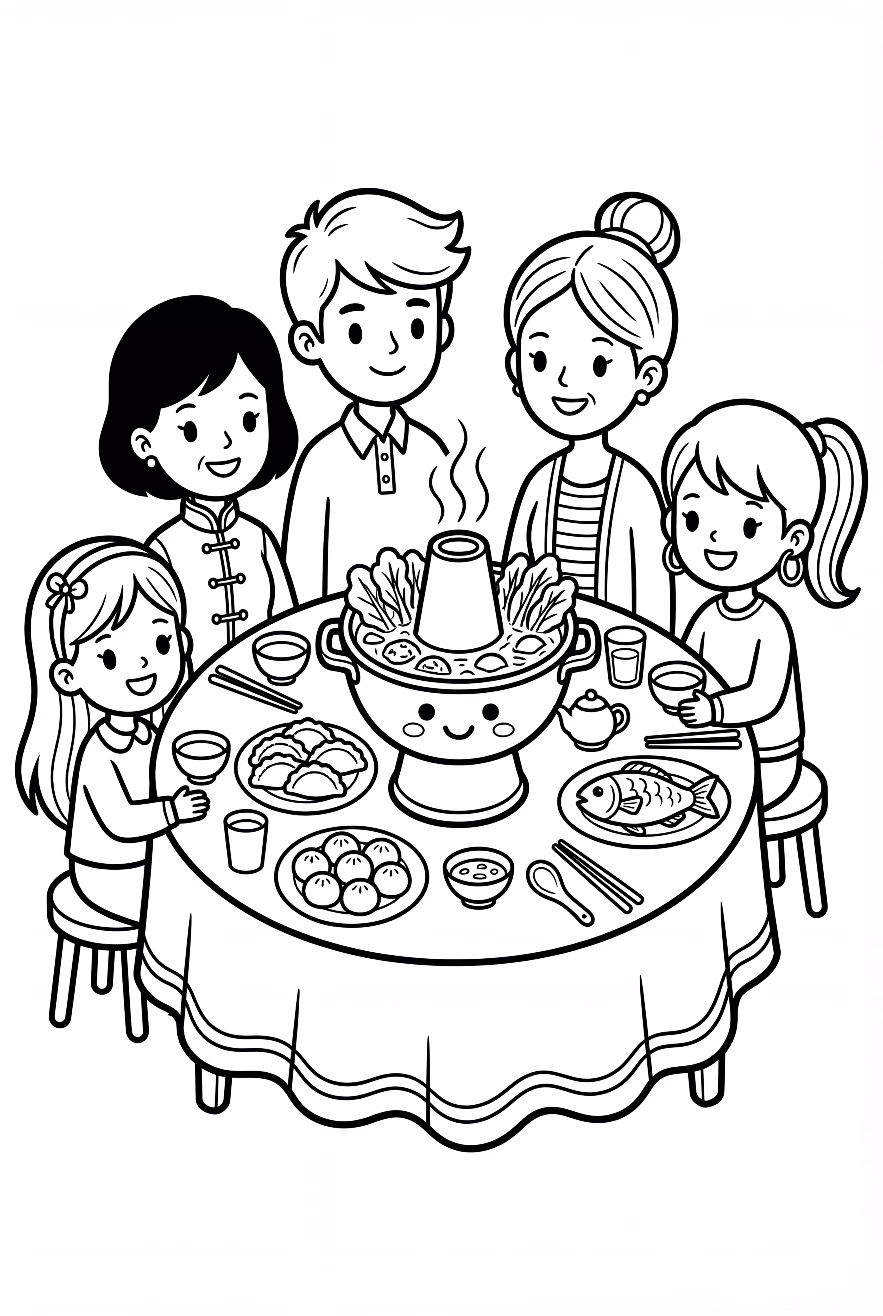 Jantar de Reunião do Ano Novo Chinês