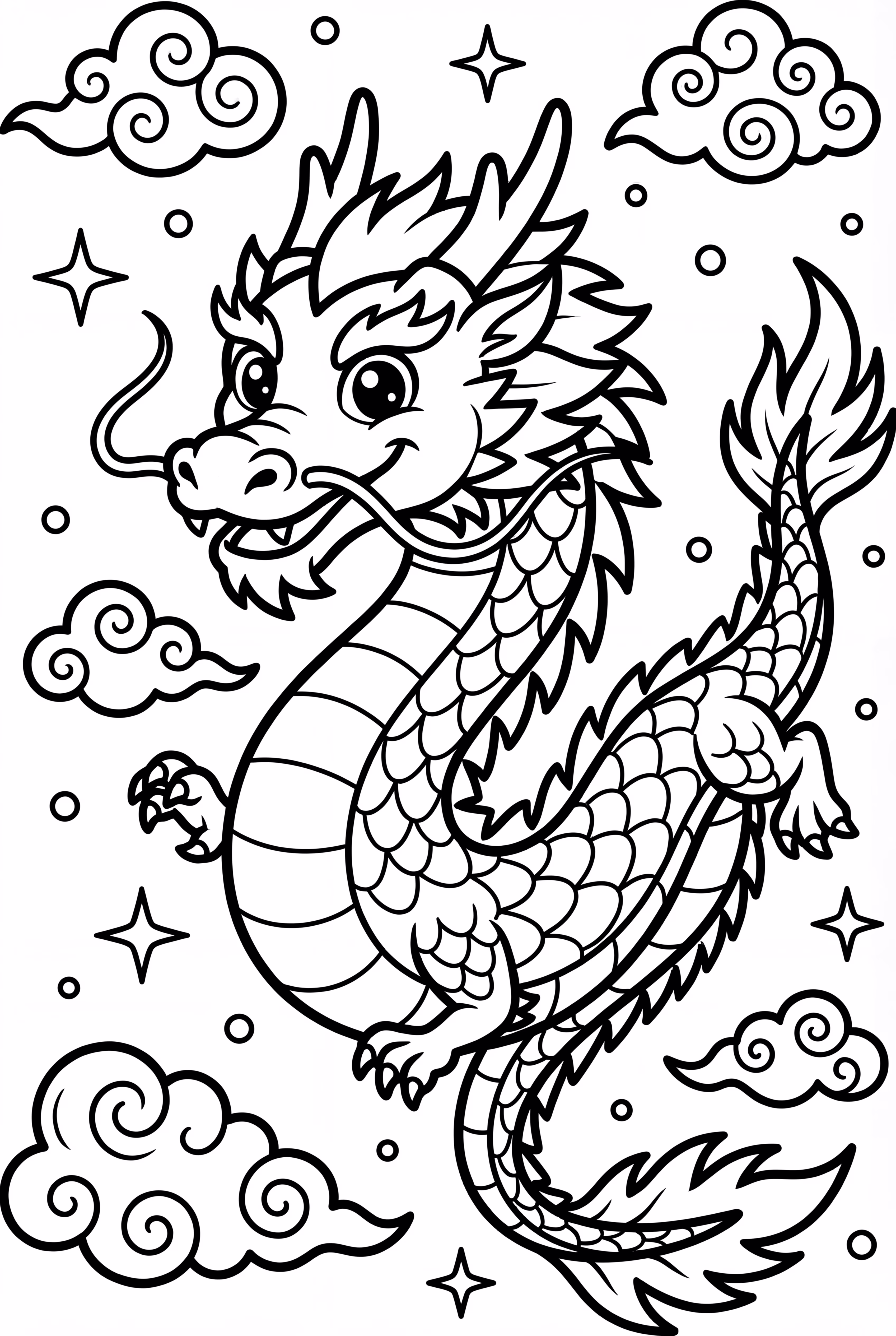 Chinese New Year Story of the Chinese Dragon