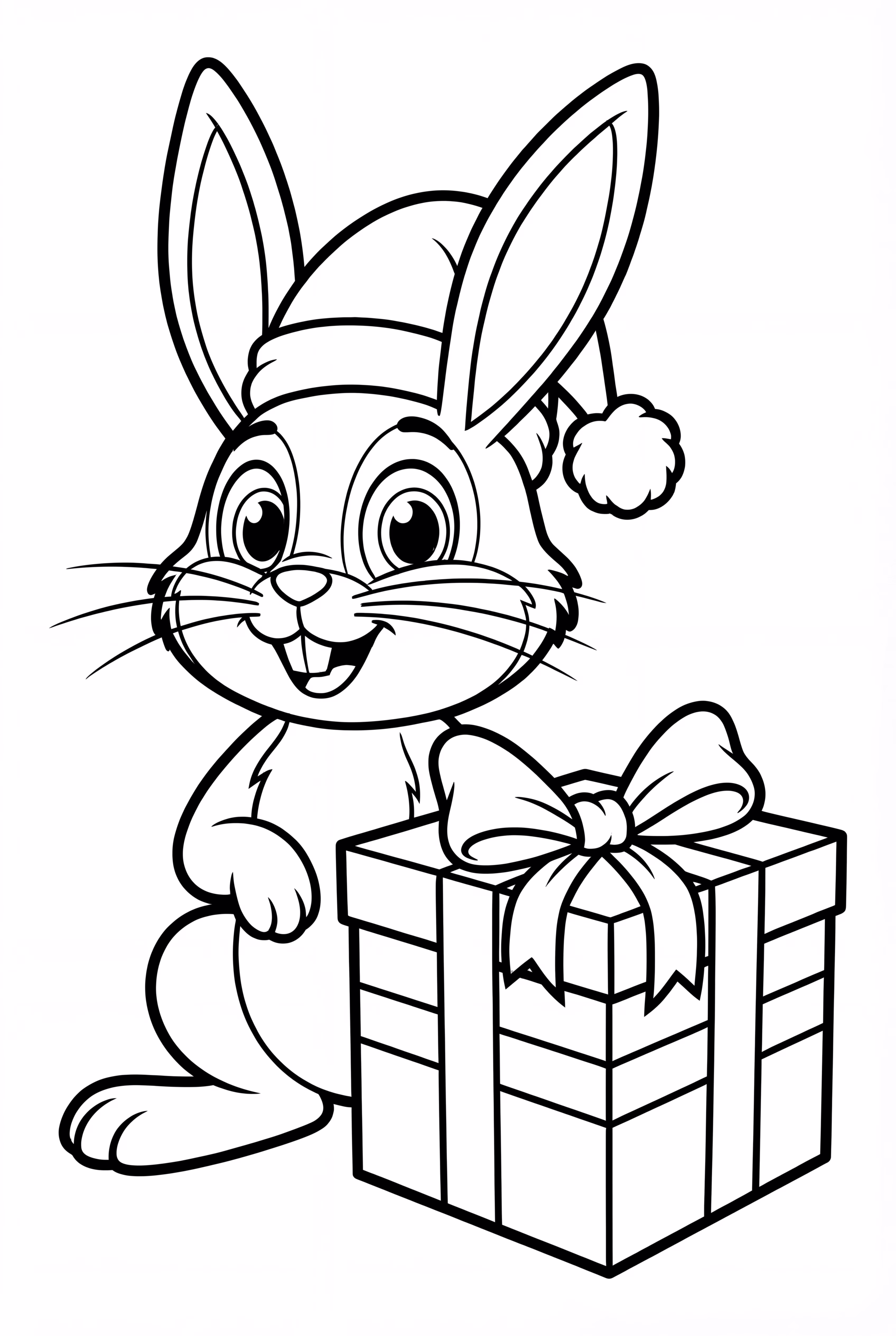 Christmas Bunny Gift