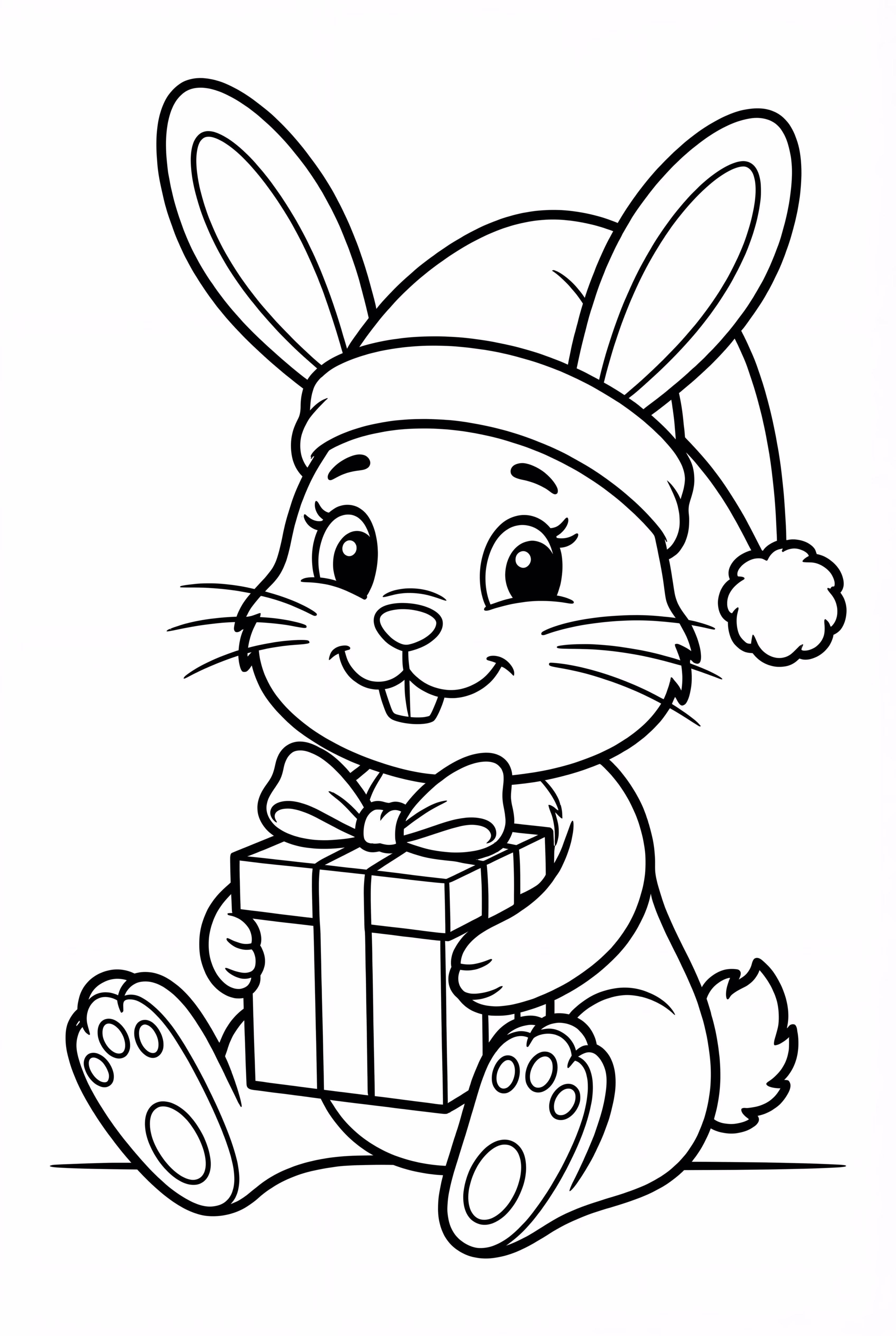 Christmas Bunny Gift