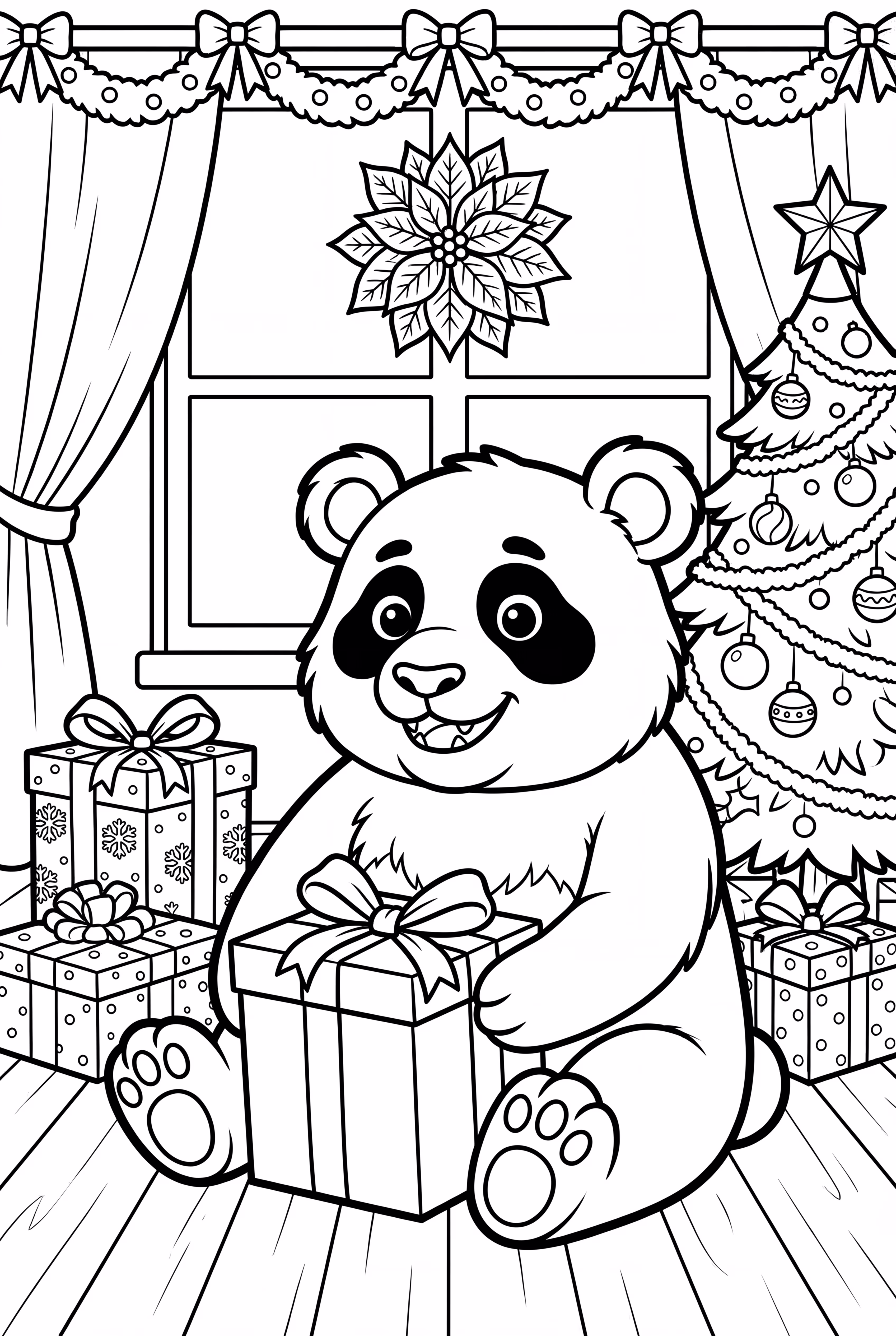 Christmas Panda