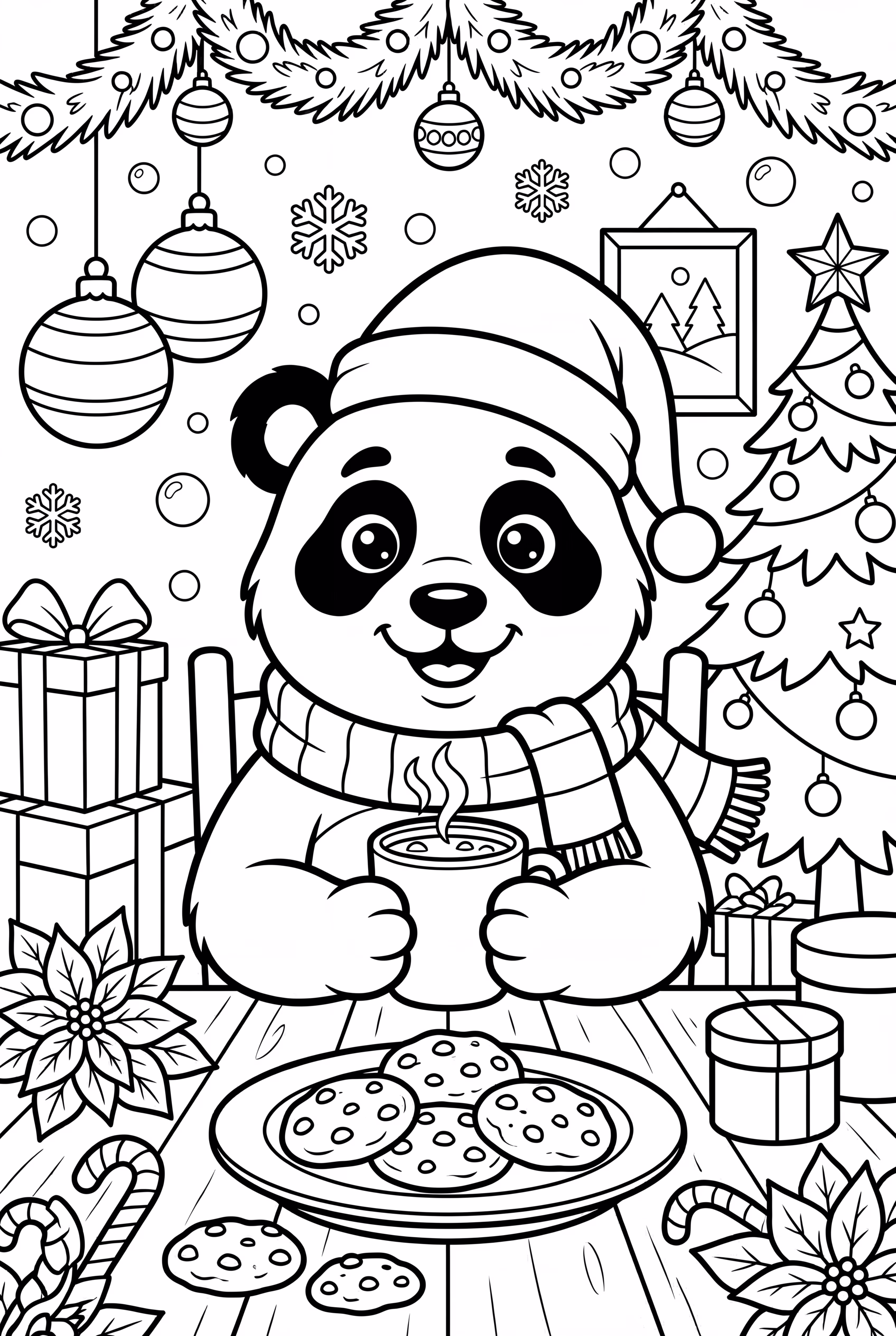 Christmas Panda2