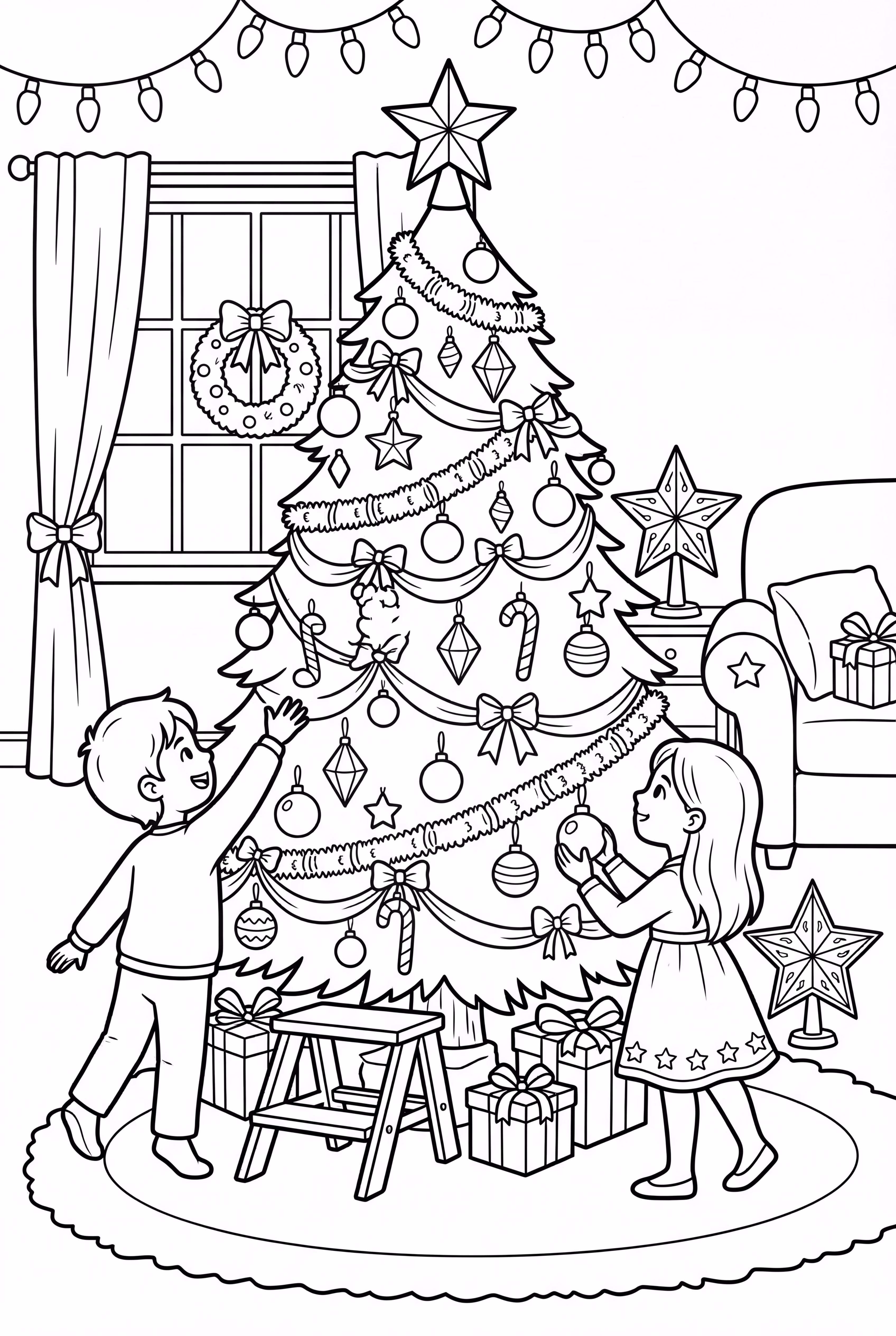 Christmas Tree Decorating Time-2