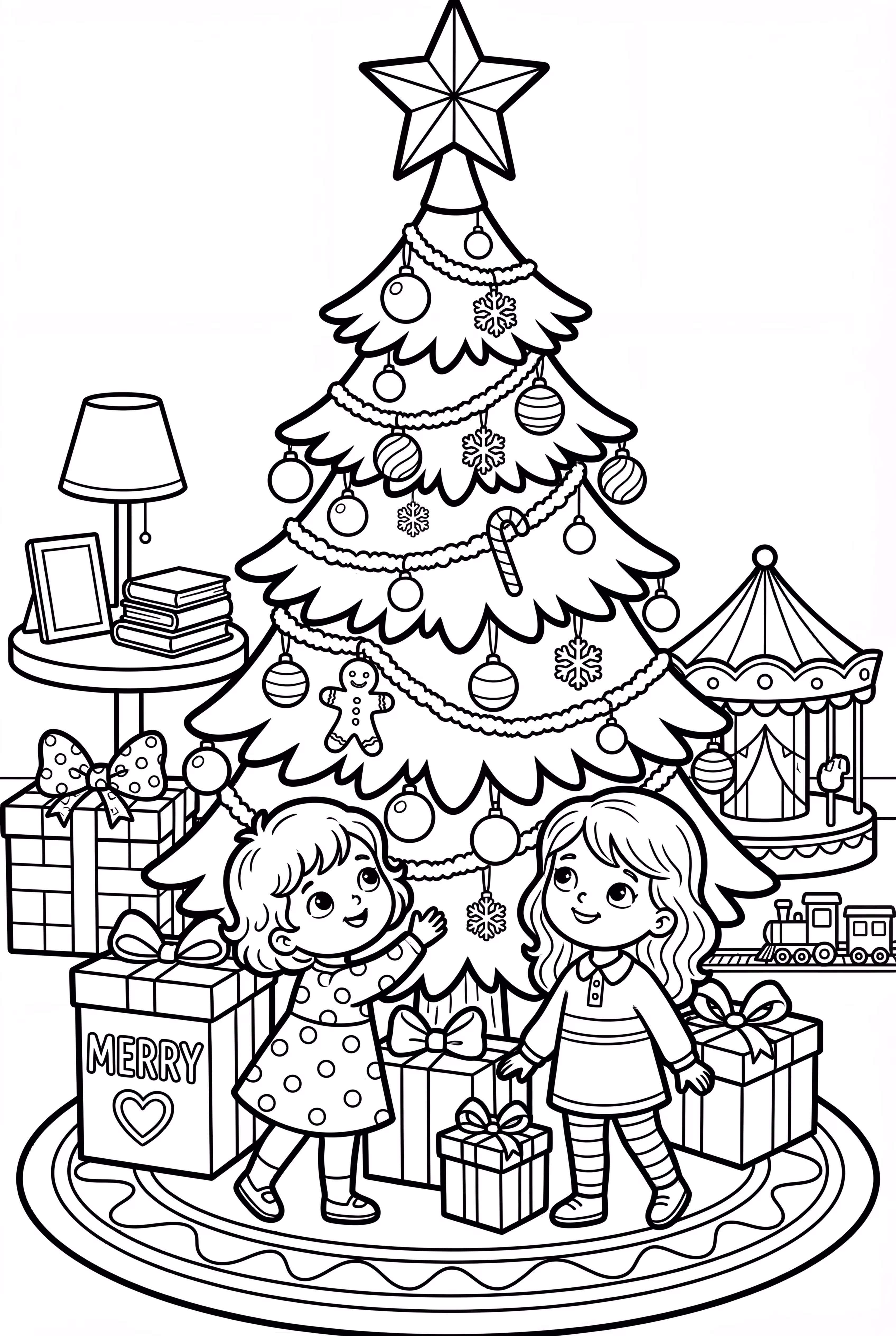 Christmas Tree Family Gathering