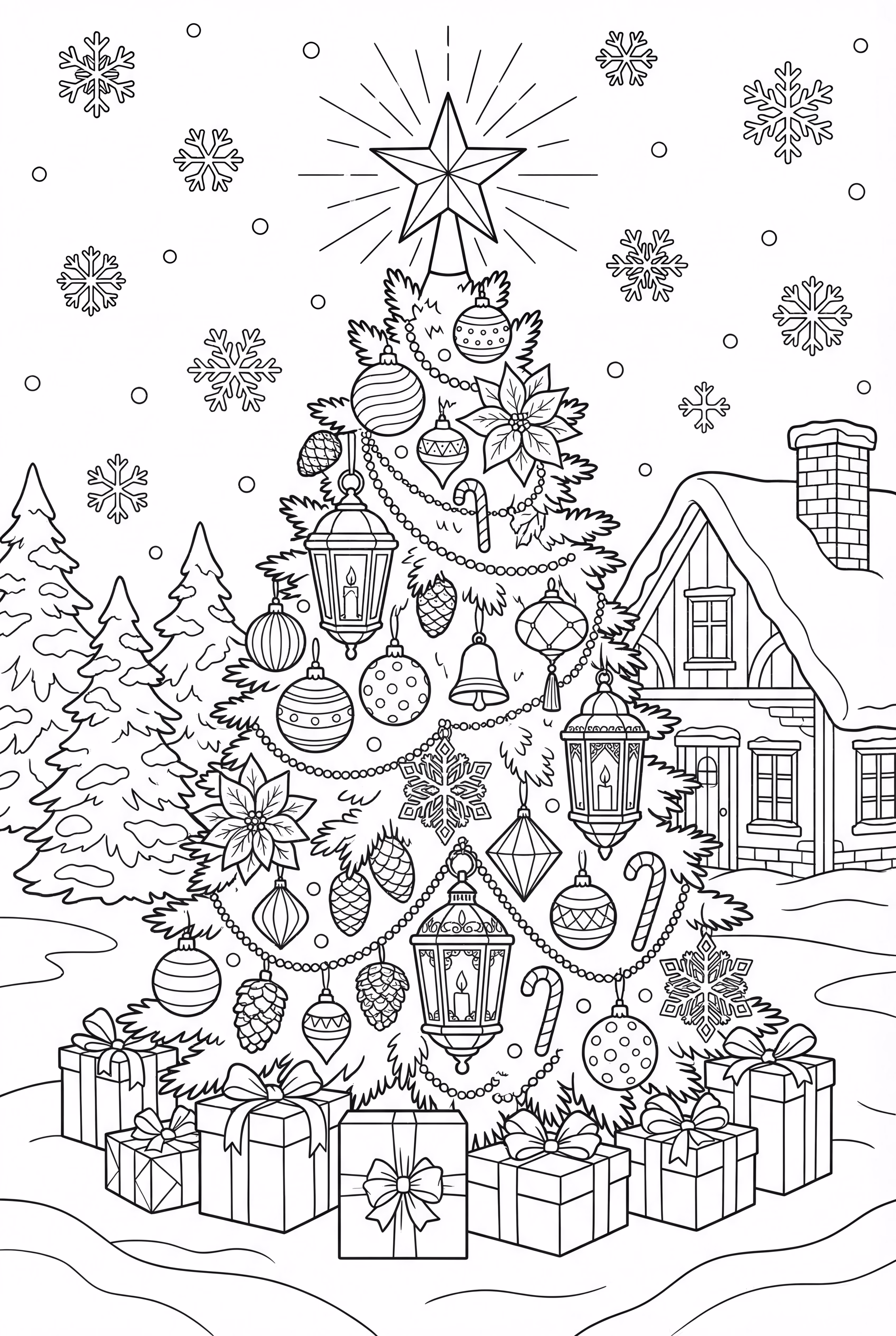 Christmas Tree First Snow-2