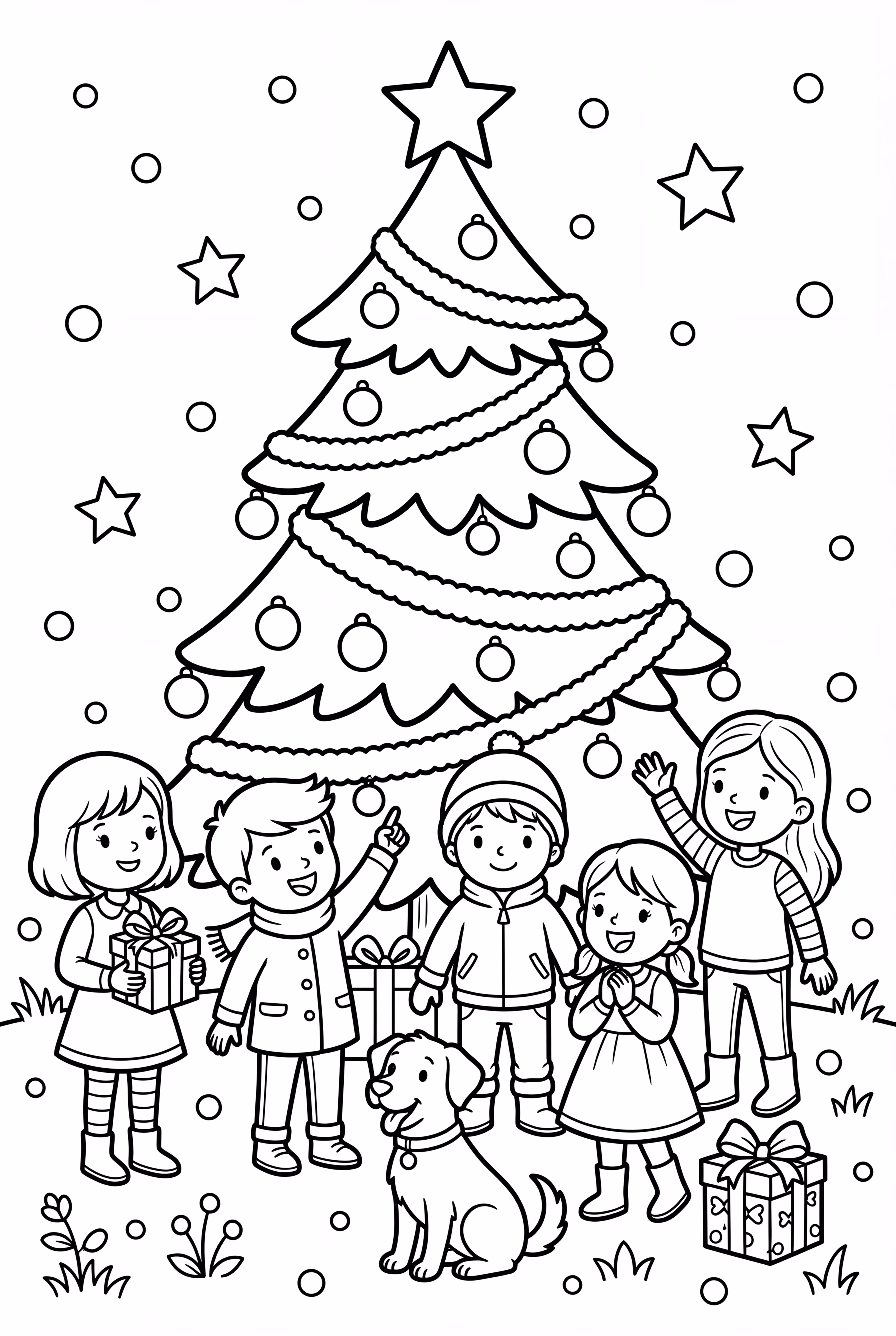 Christmas Tree Memory Making