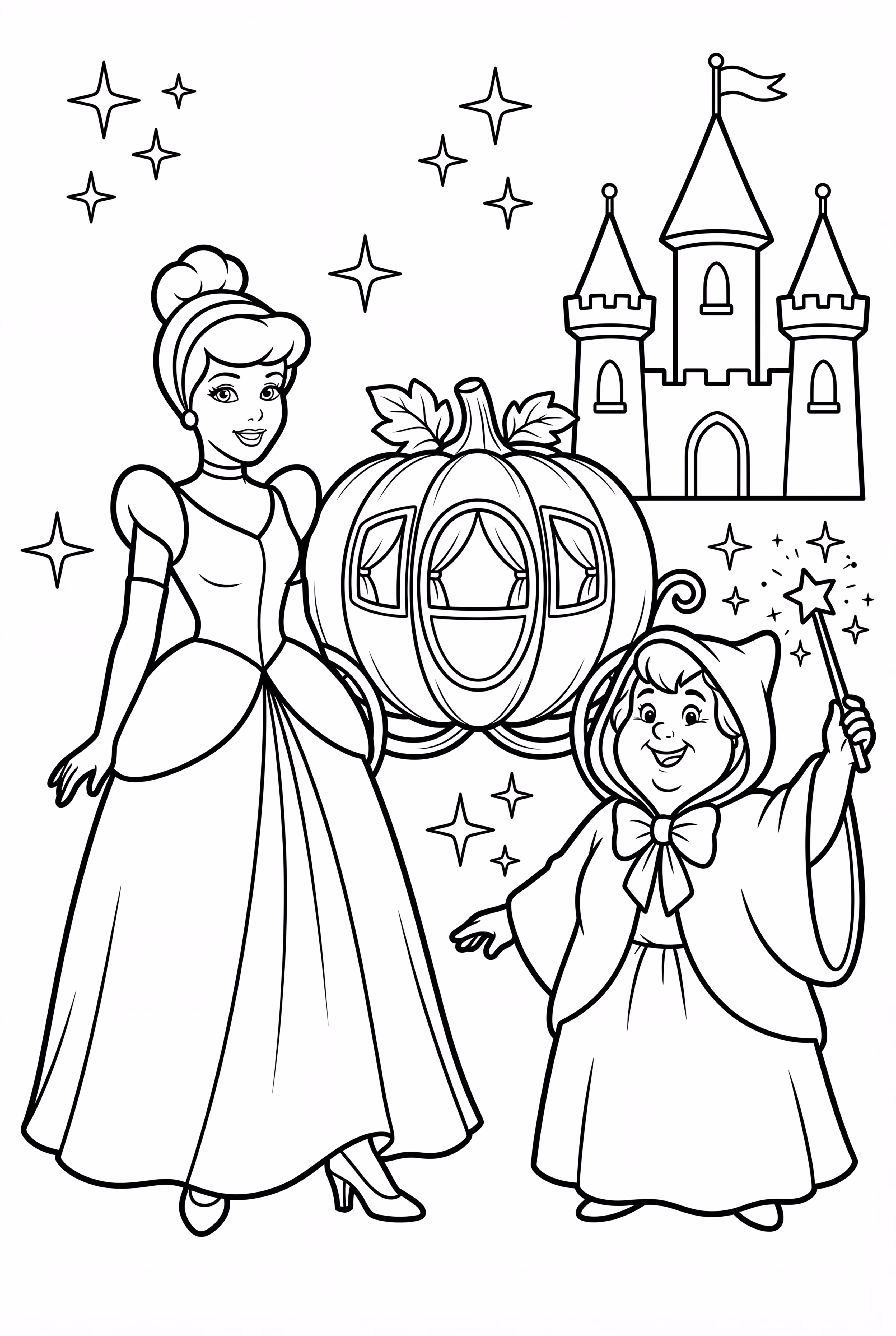 Cinderella And The Fairy Godmother