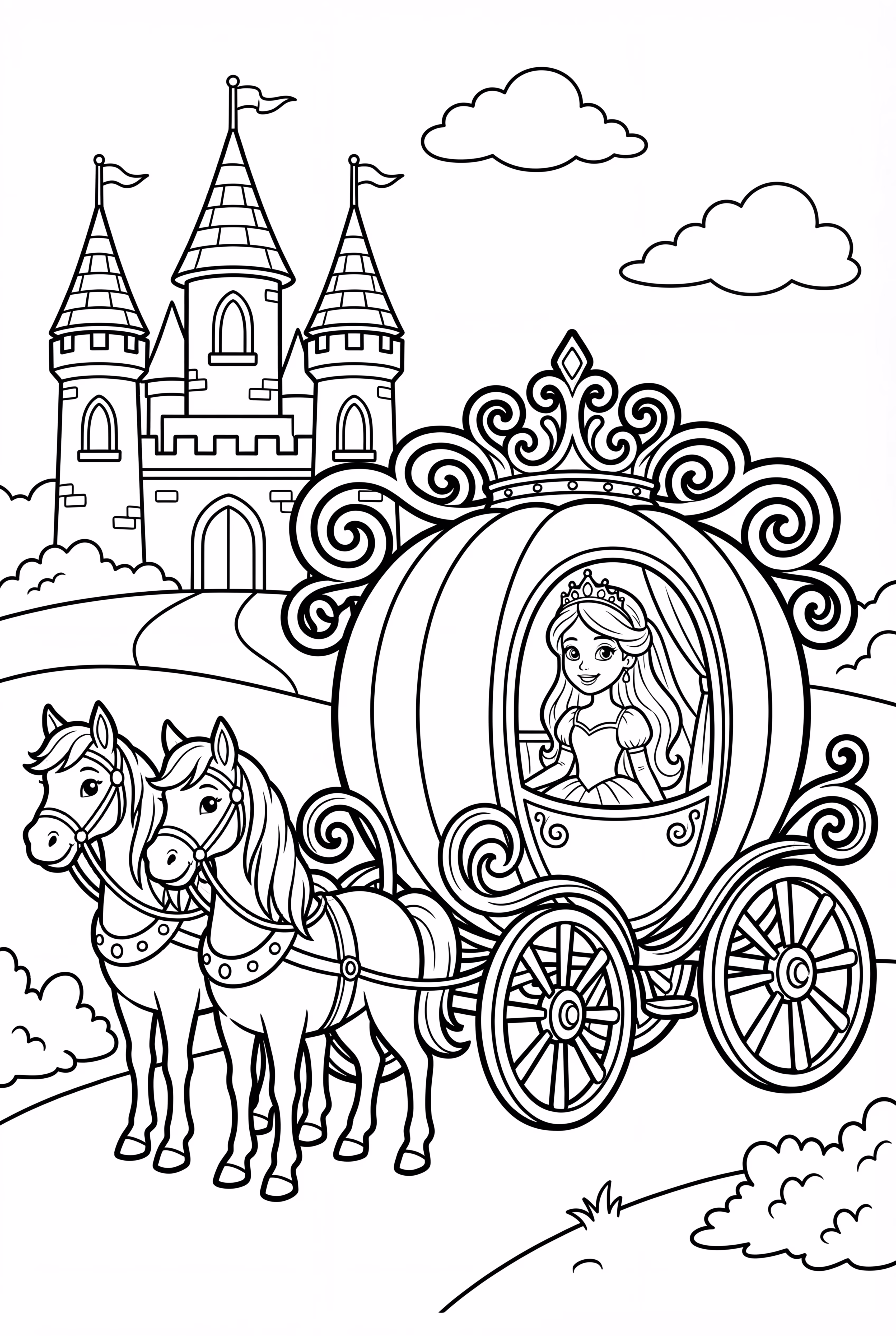 Cinderella's Fairy Tale Wedding Coach