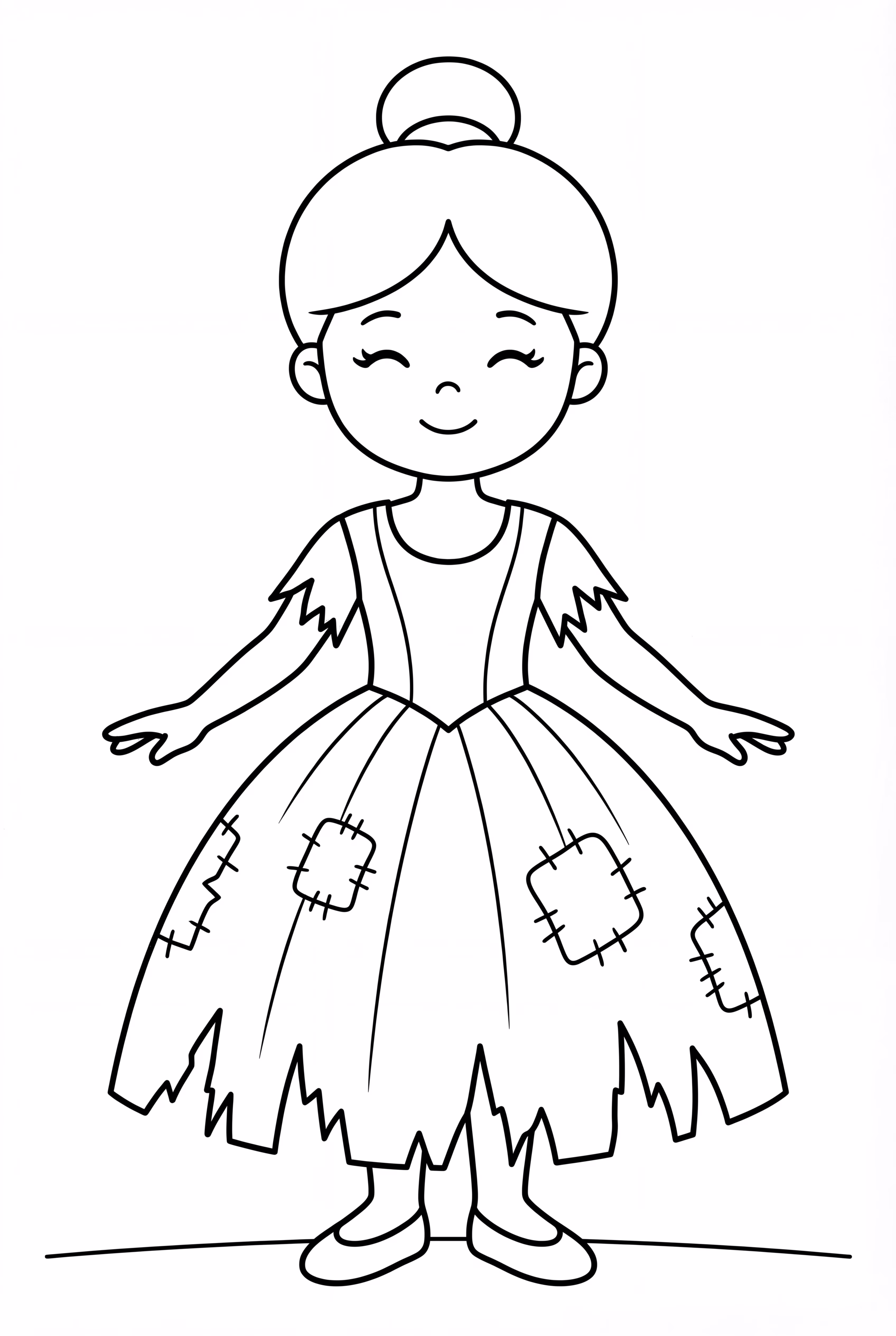 Cinderella’s Torn Dress