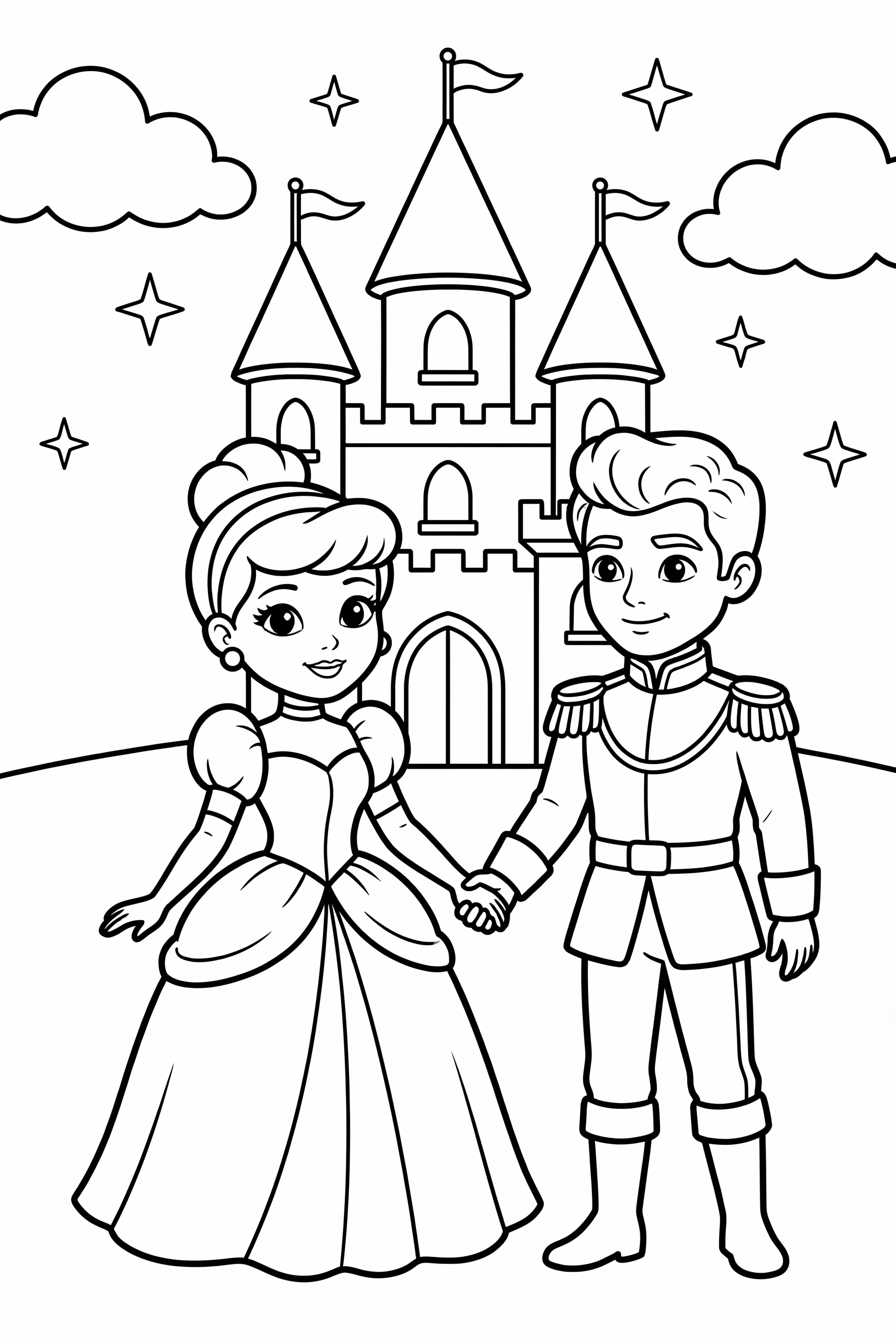 Cinderella With Prince Charming