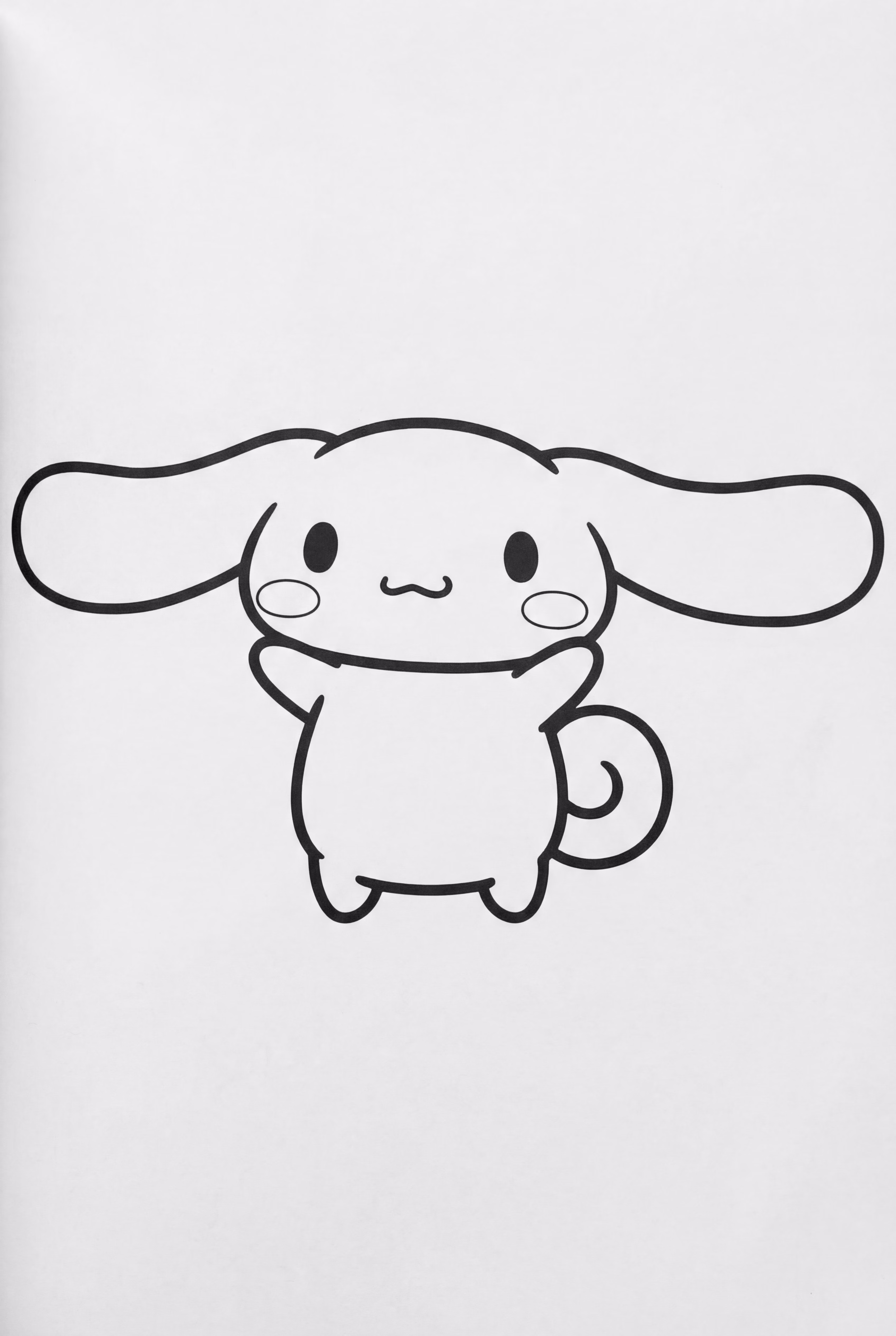 Cinnamoroll Curled Tail Shape