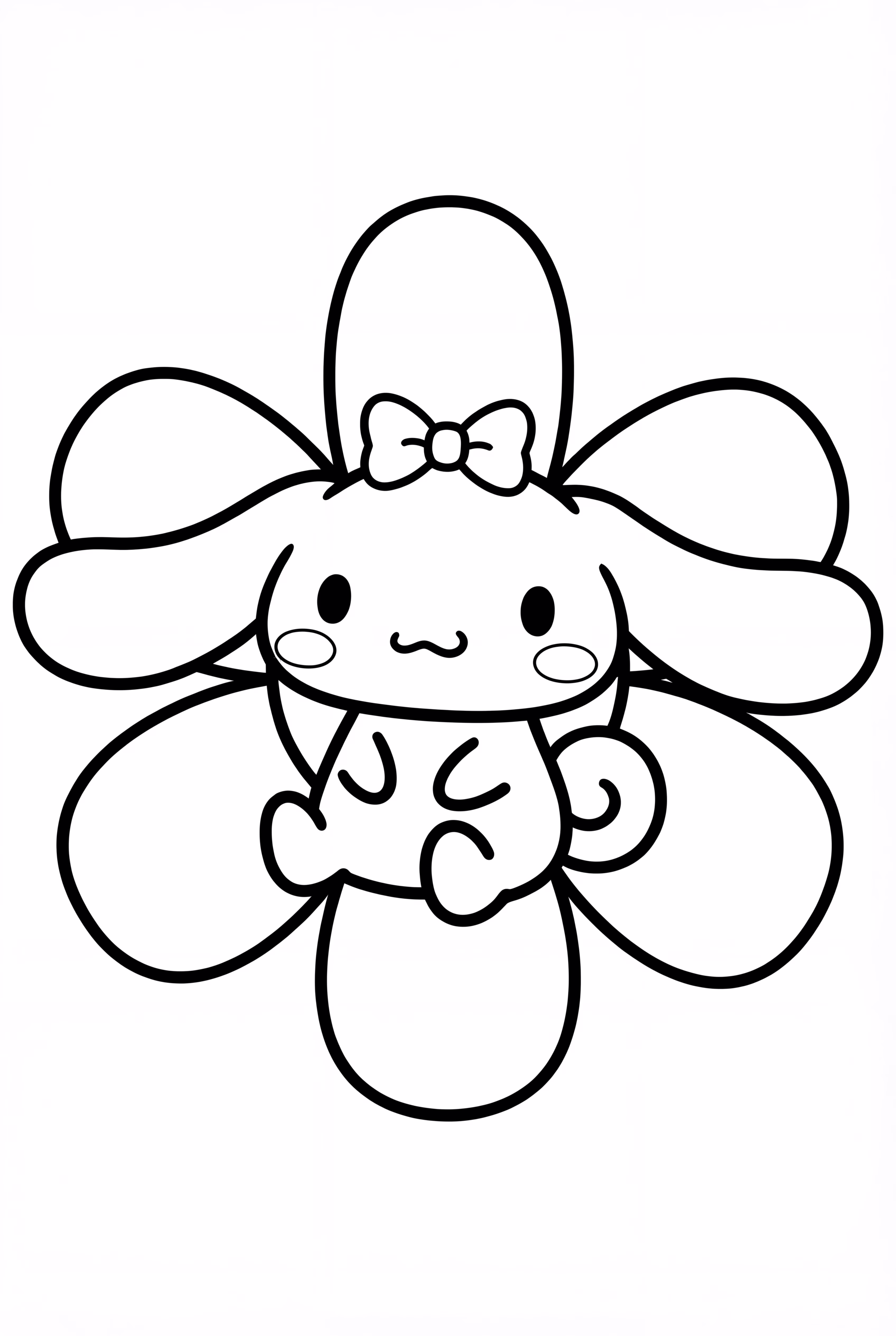  Cinnamonroll花园冒险背景