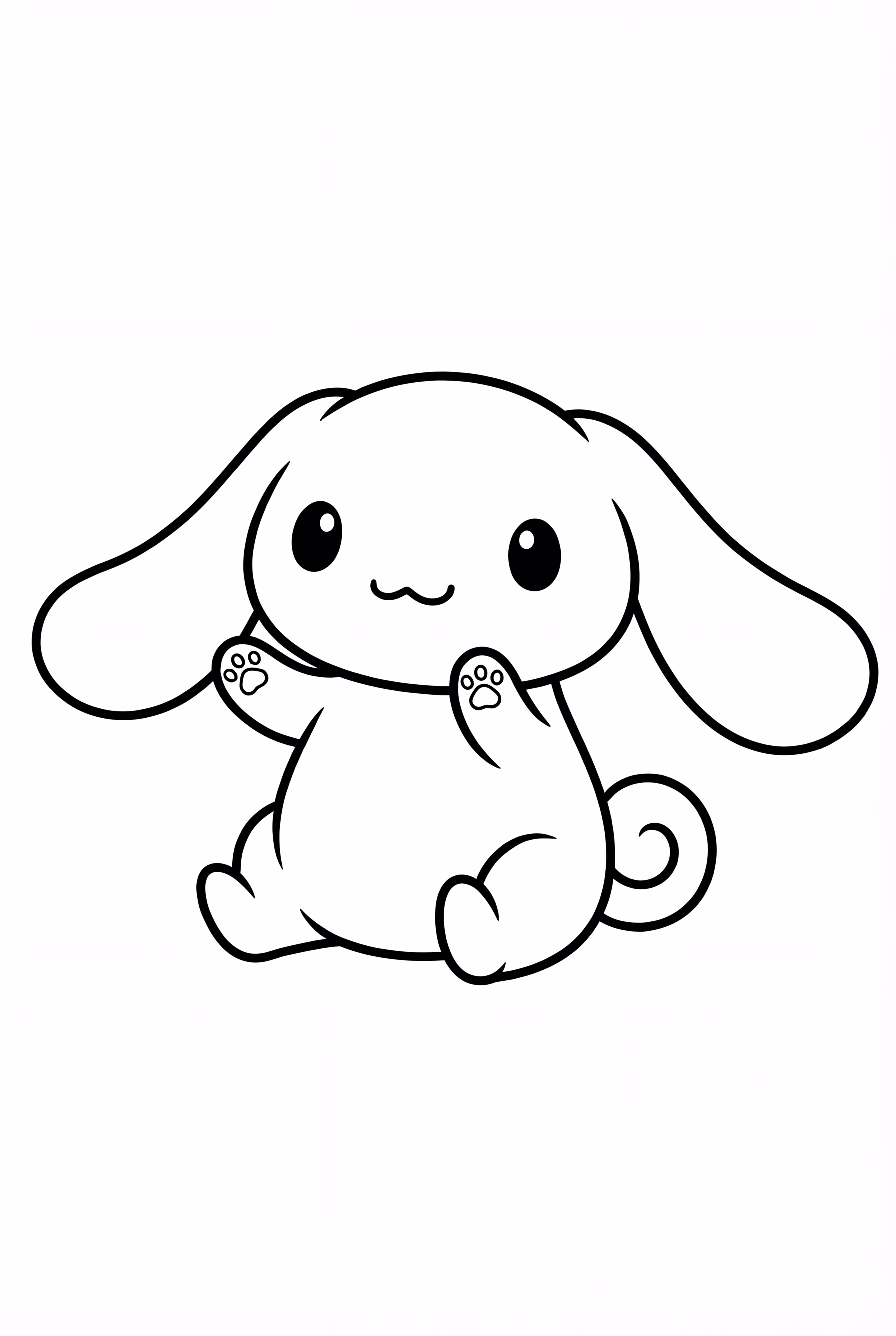Cinnamoroll Paws Up Pose