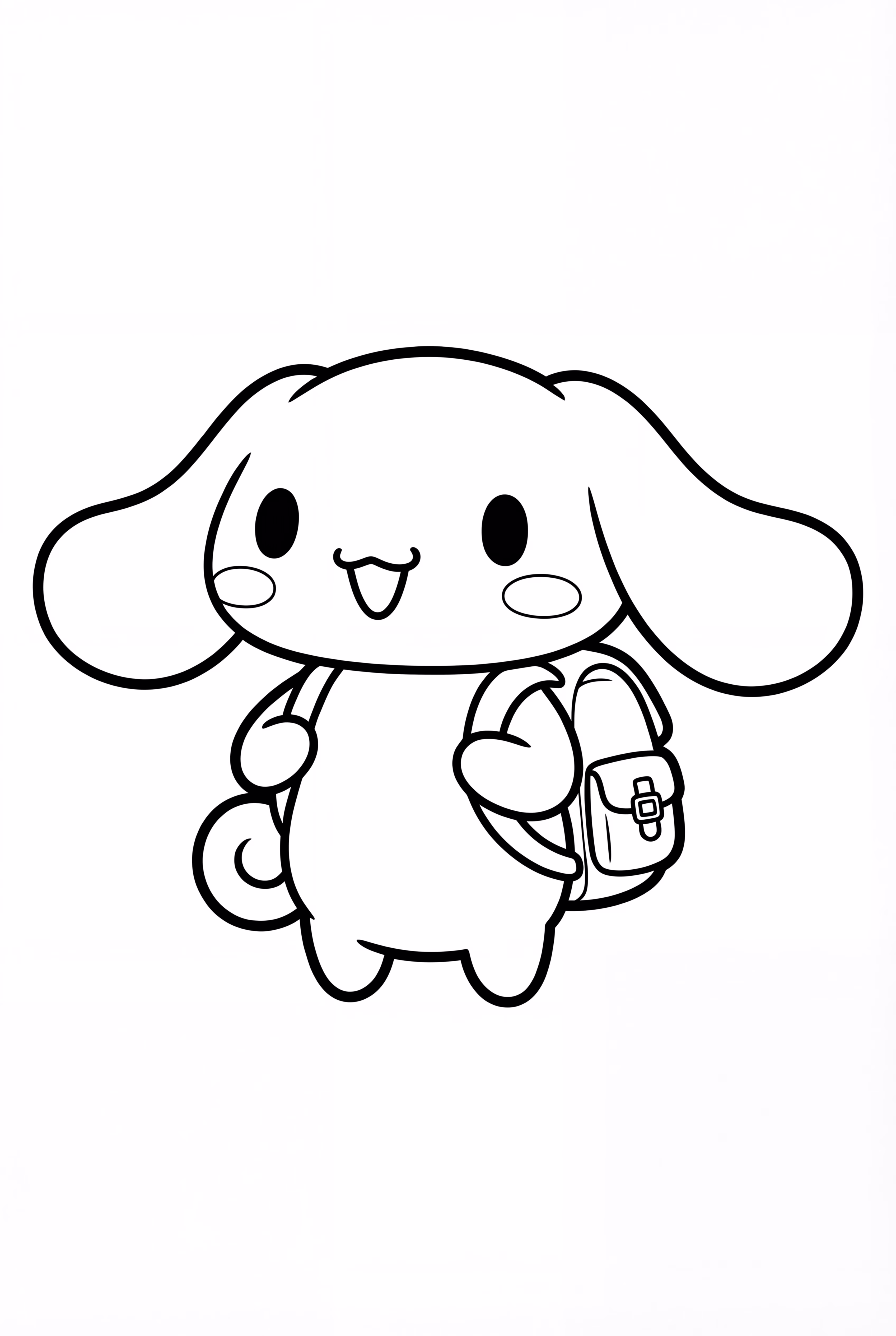Cinnamoroll With A Backpack