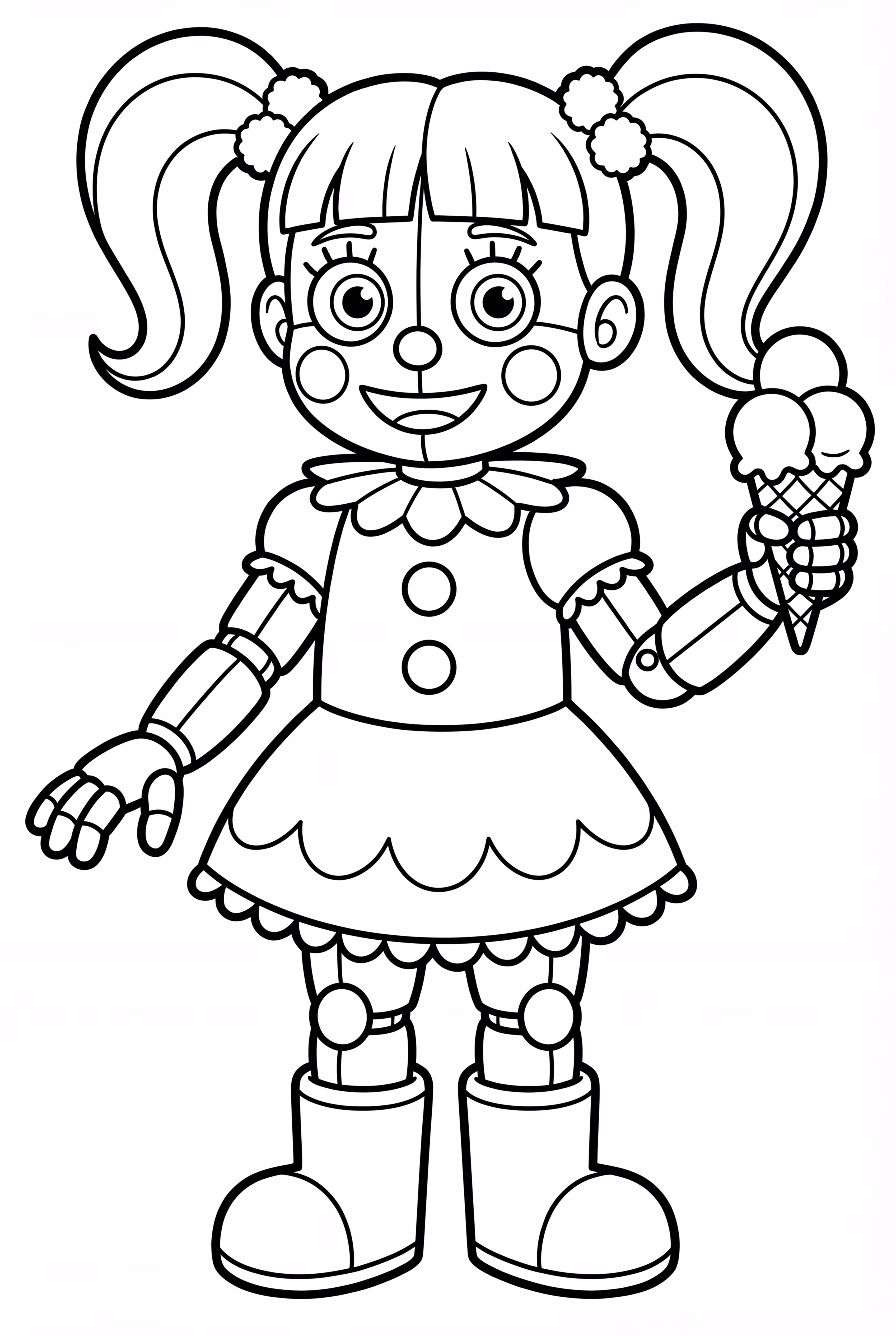 Circus Baby Avec Gâteau Glacé