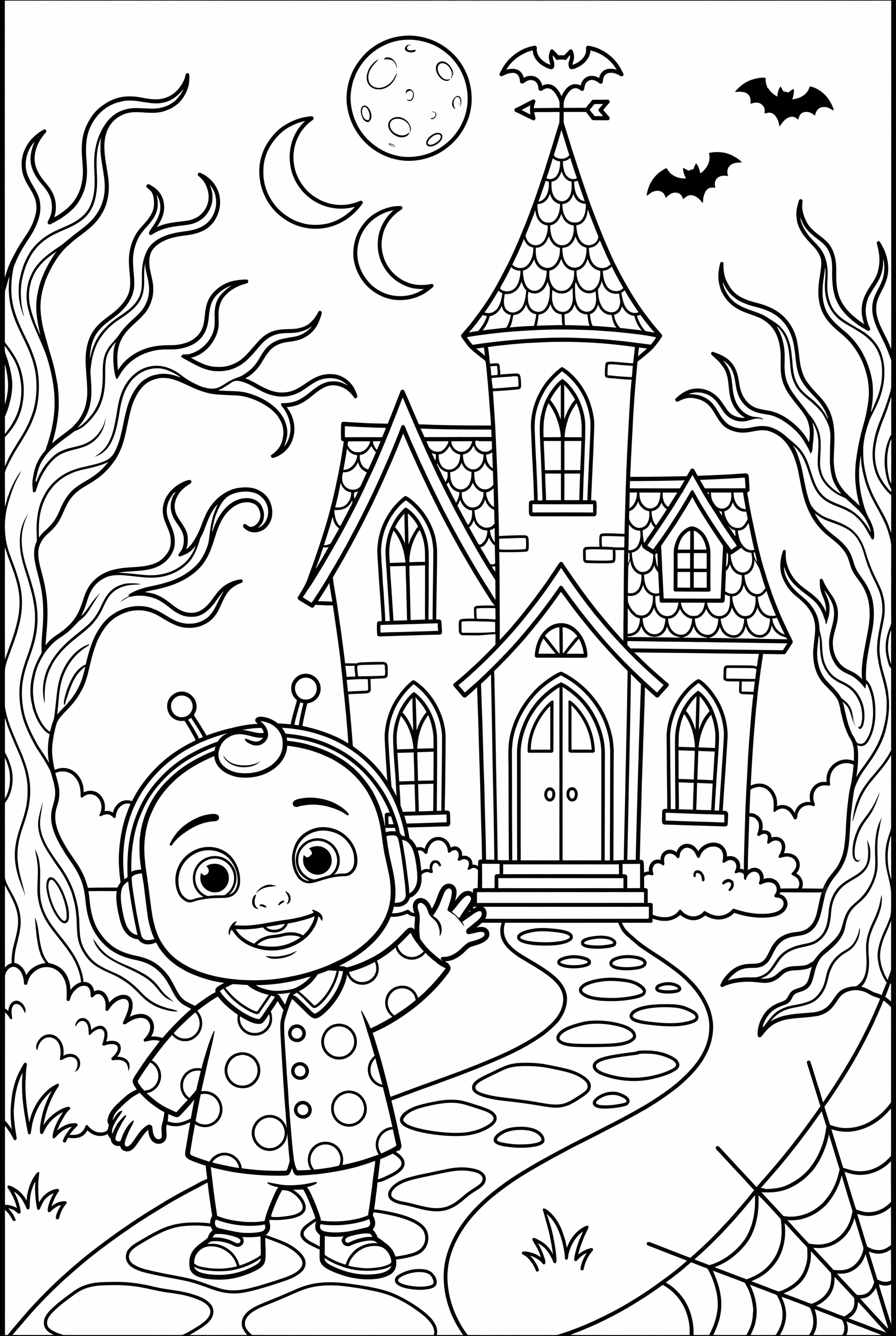 Cocomelon Haunted House Halloween