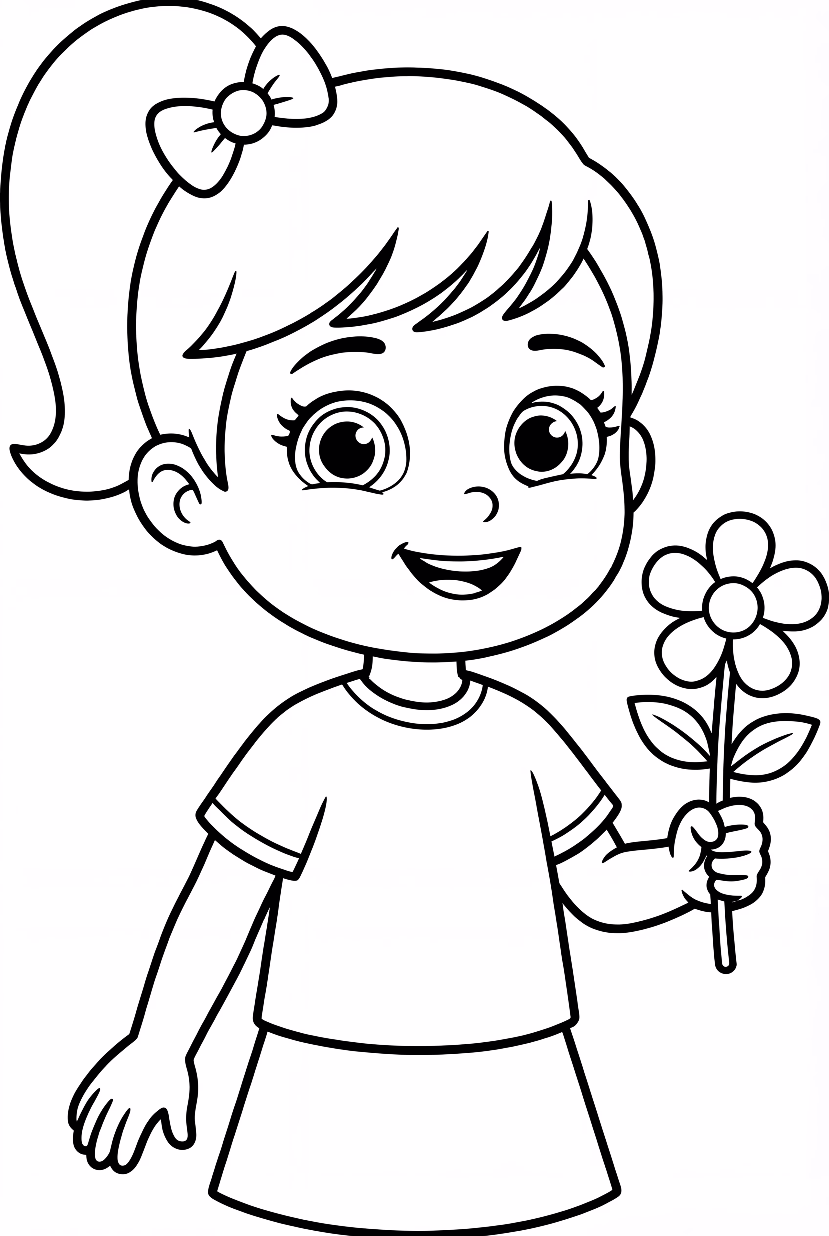 Cocomelon YoYo avec une fleur