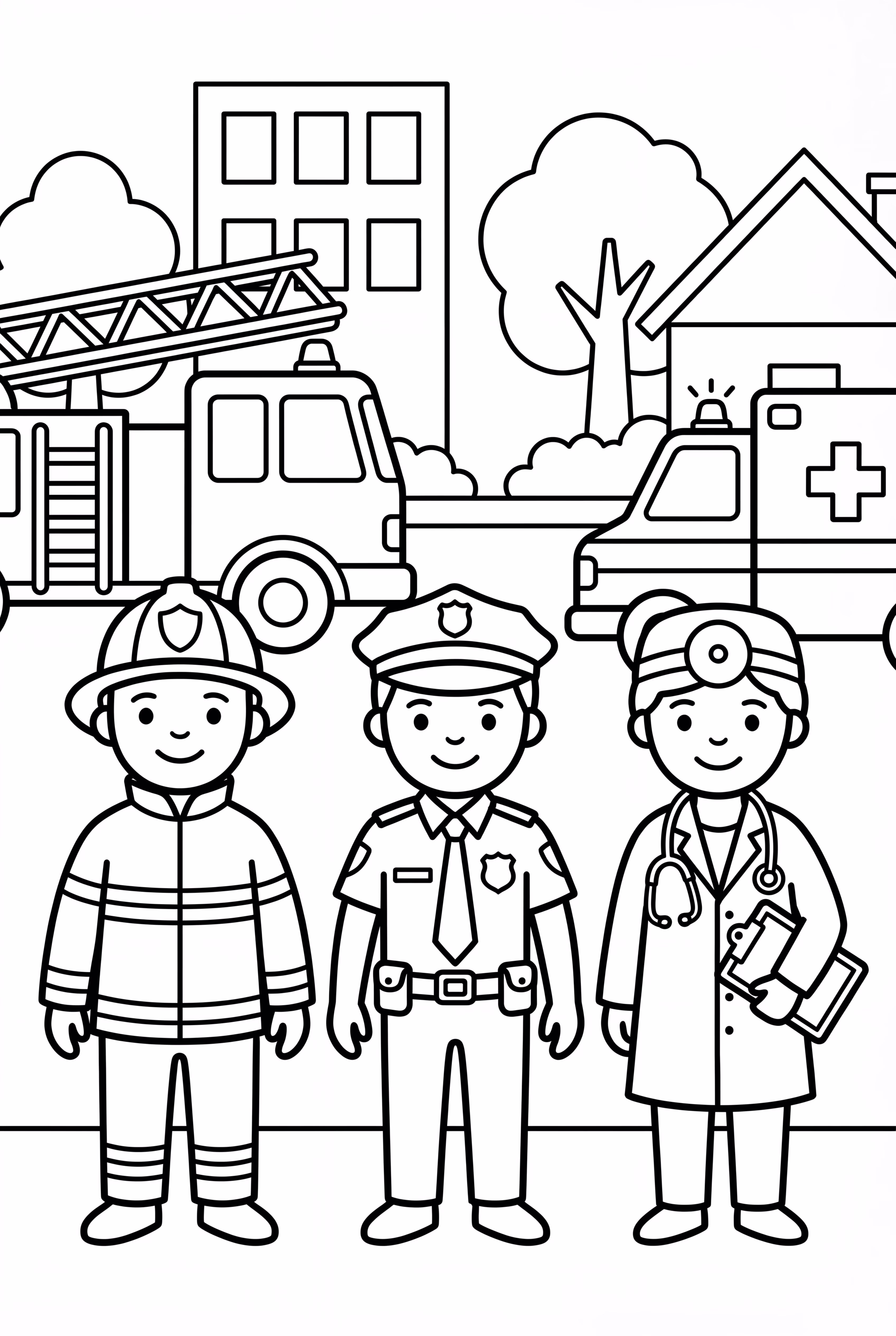 Community Helpers And Their Vehicles