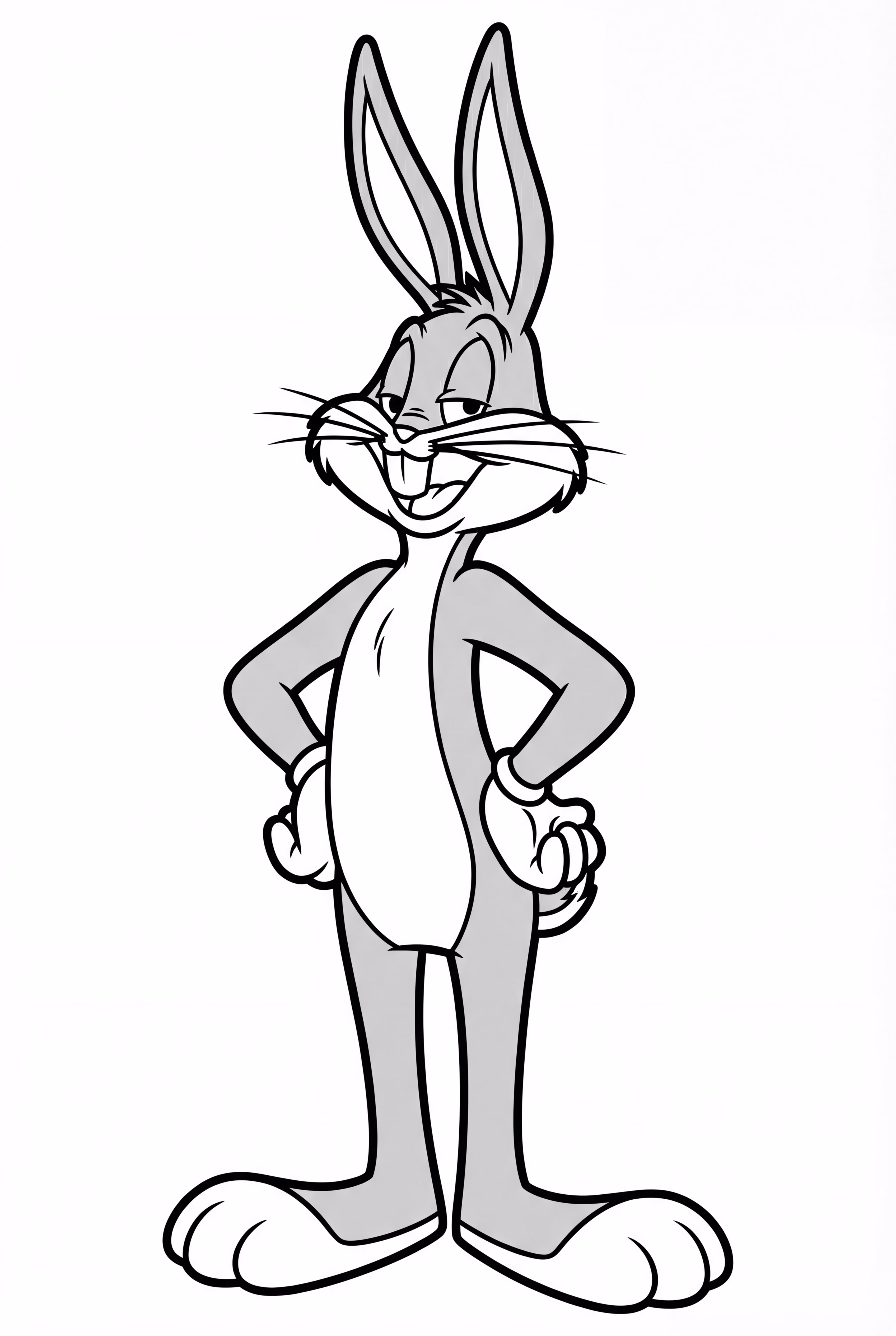 Cool Bugs Bunny Pose