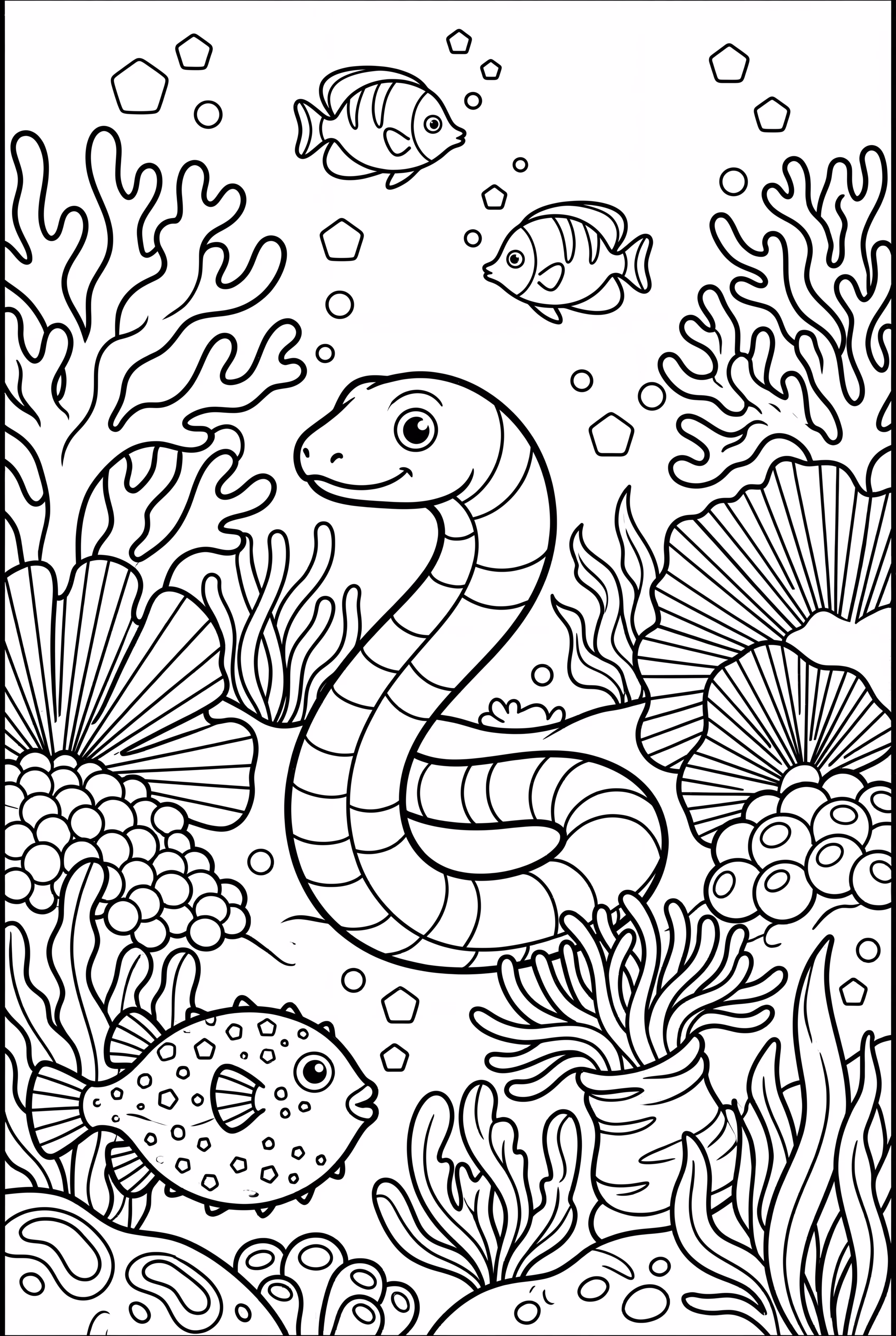 Coral Snake Underwater World-2