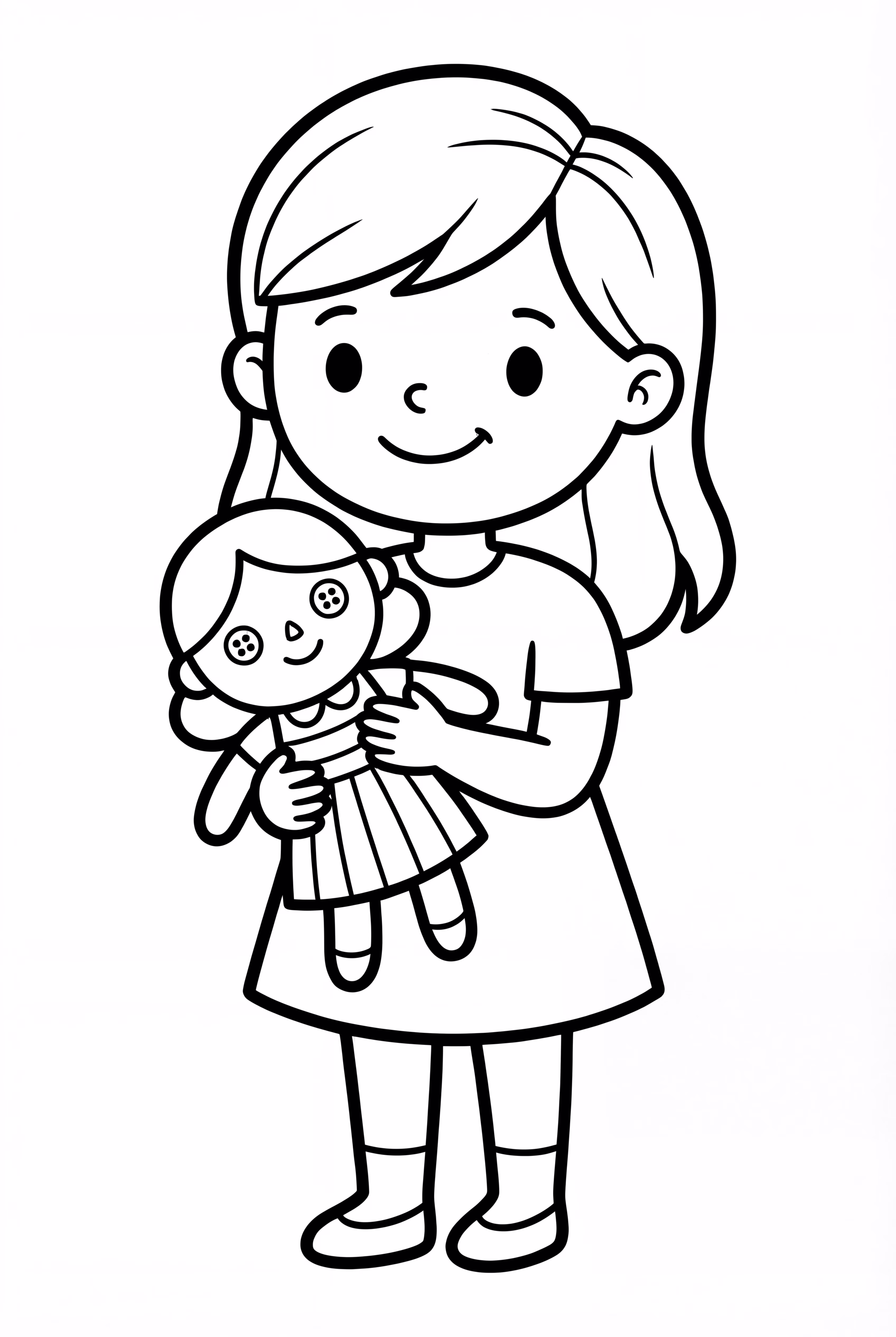 Coraline And Her Favorite Doll