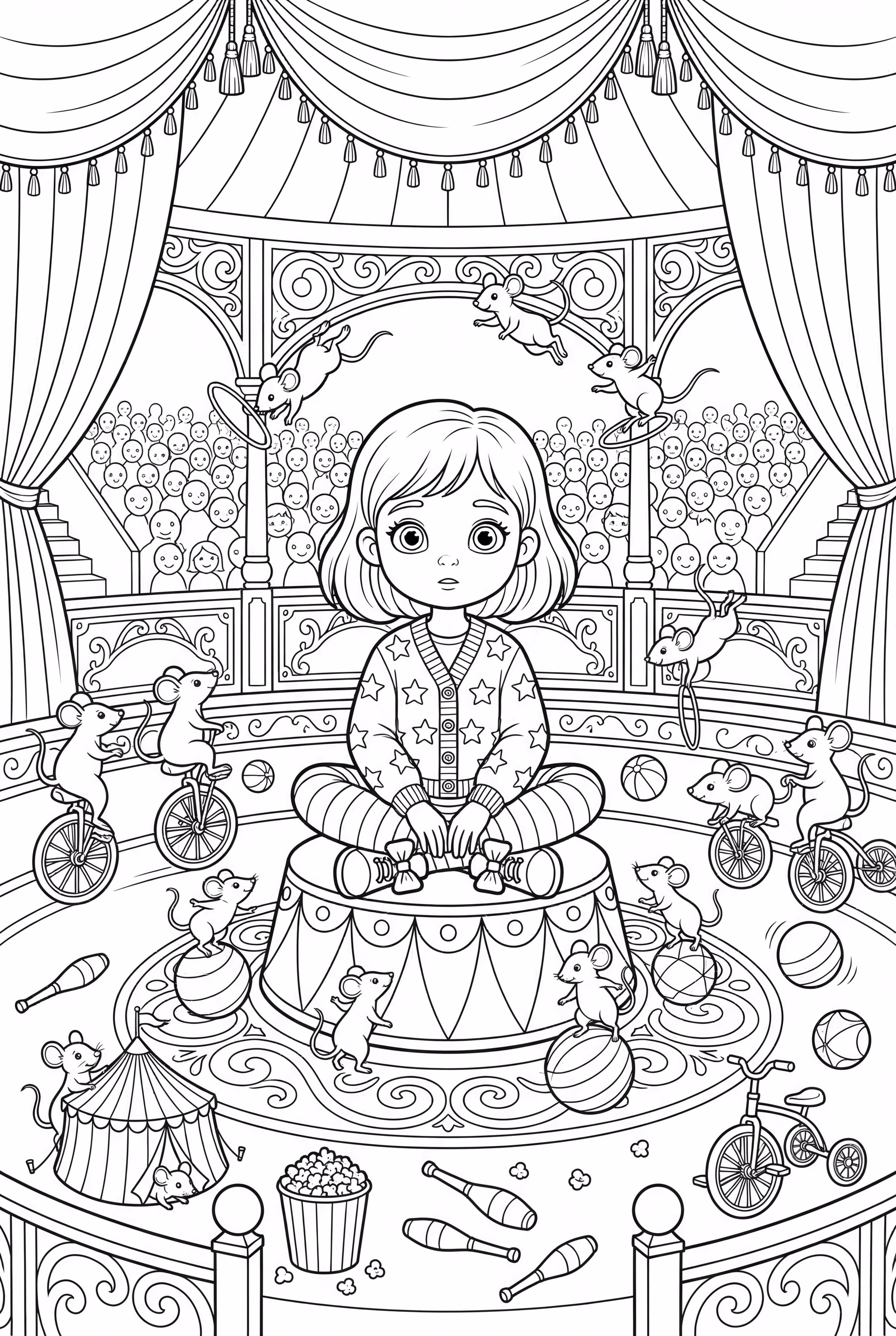 Coraline au Cirque de la Souris Sautillante