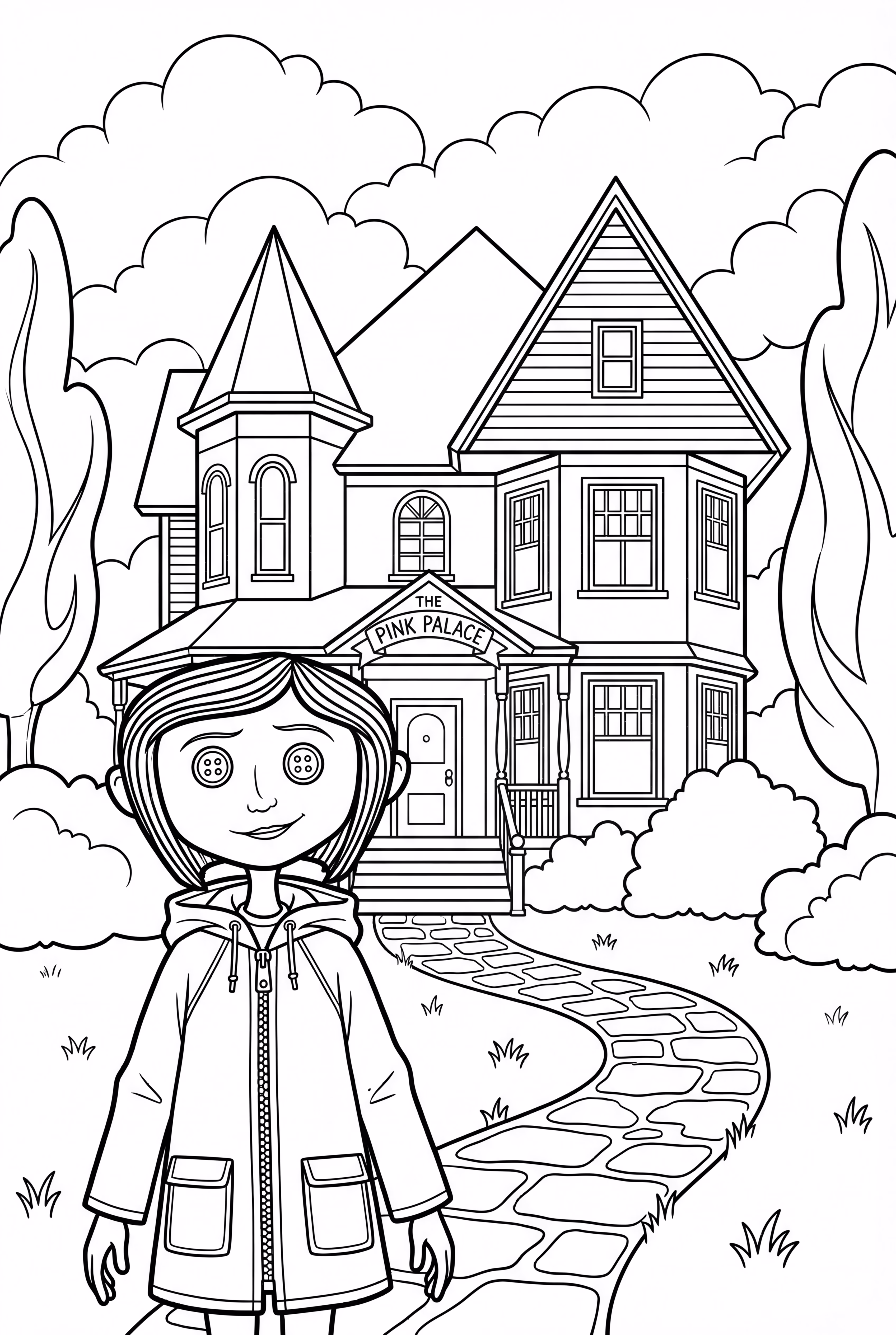 코랄라인 핑크 궁전 탐험