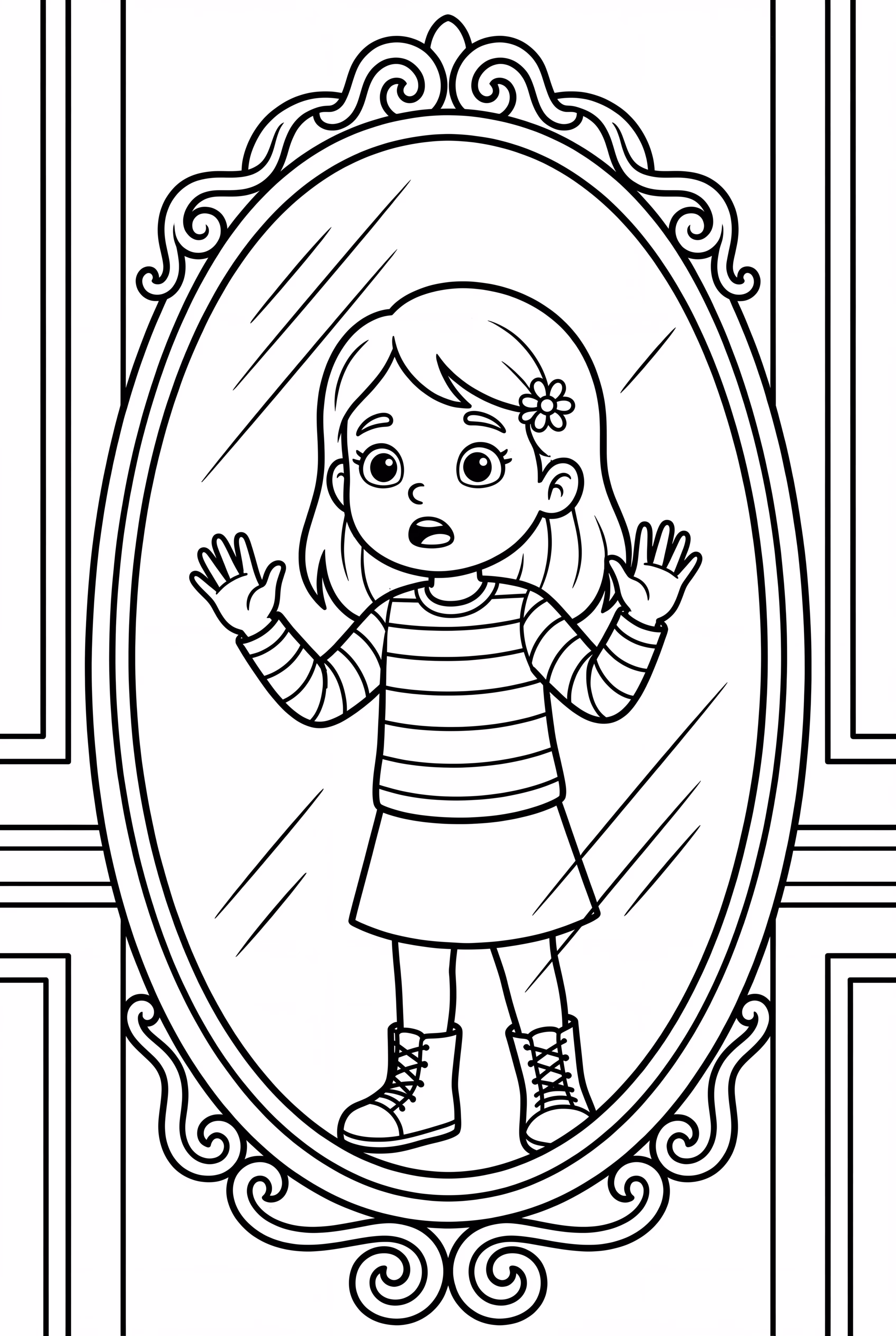 Coraline Trapped In The Mirror