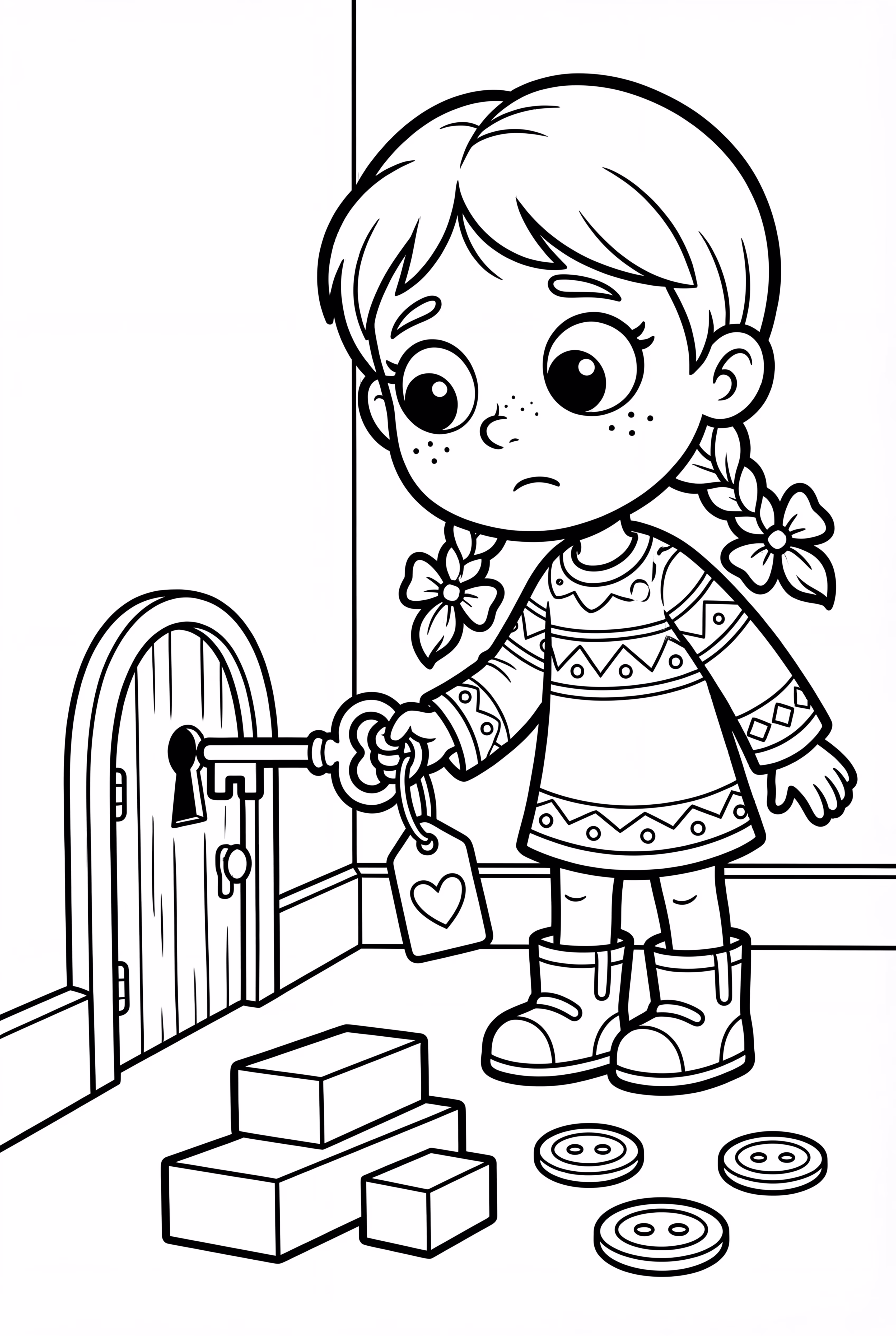 Coraline Unlocks The Little Door