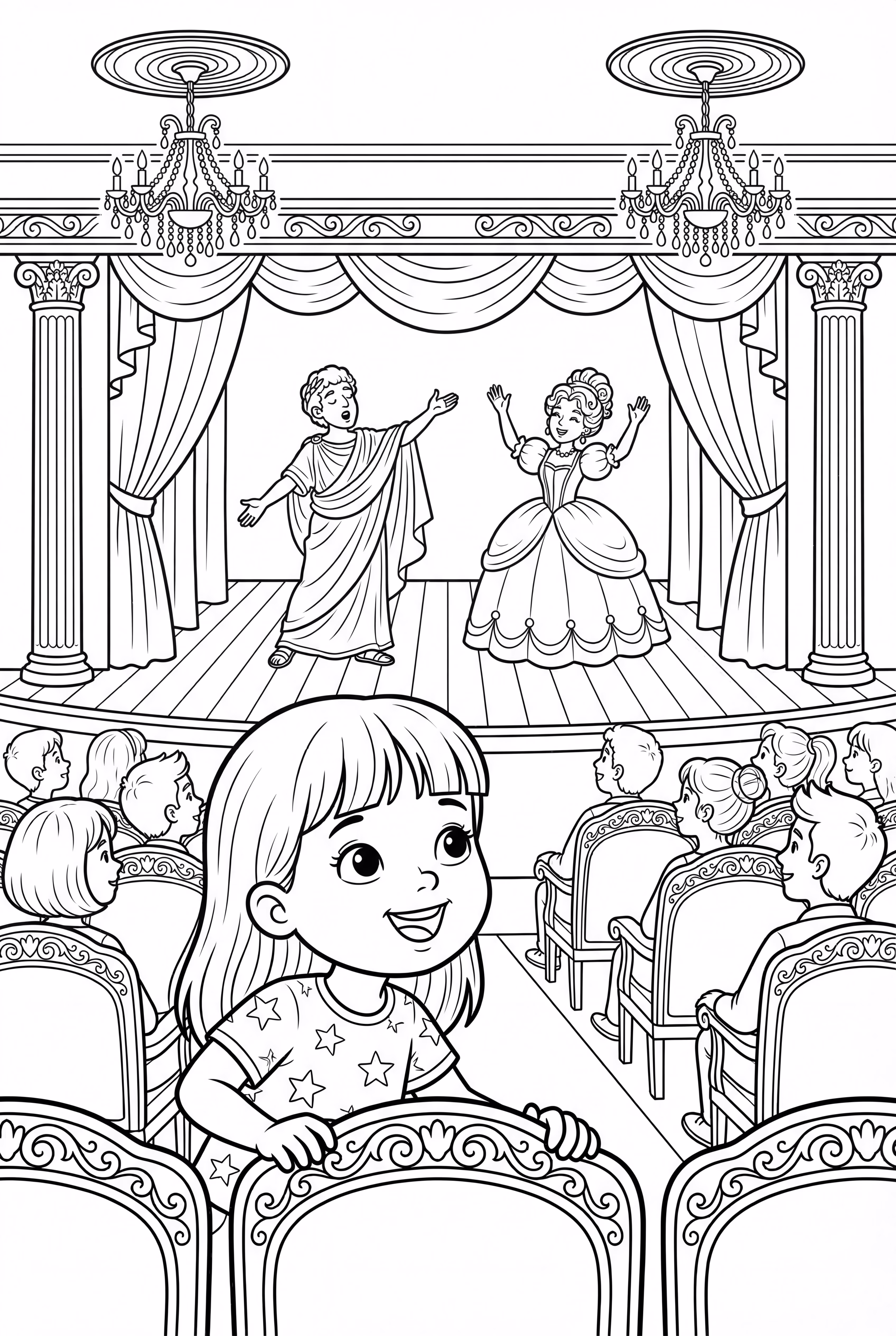 Coraline Watches The Performance Of Spink And Forcible