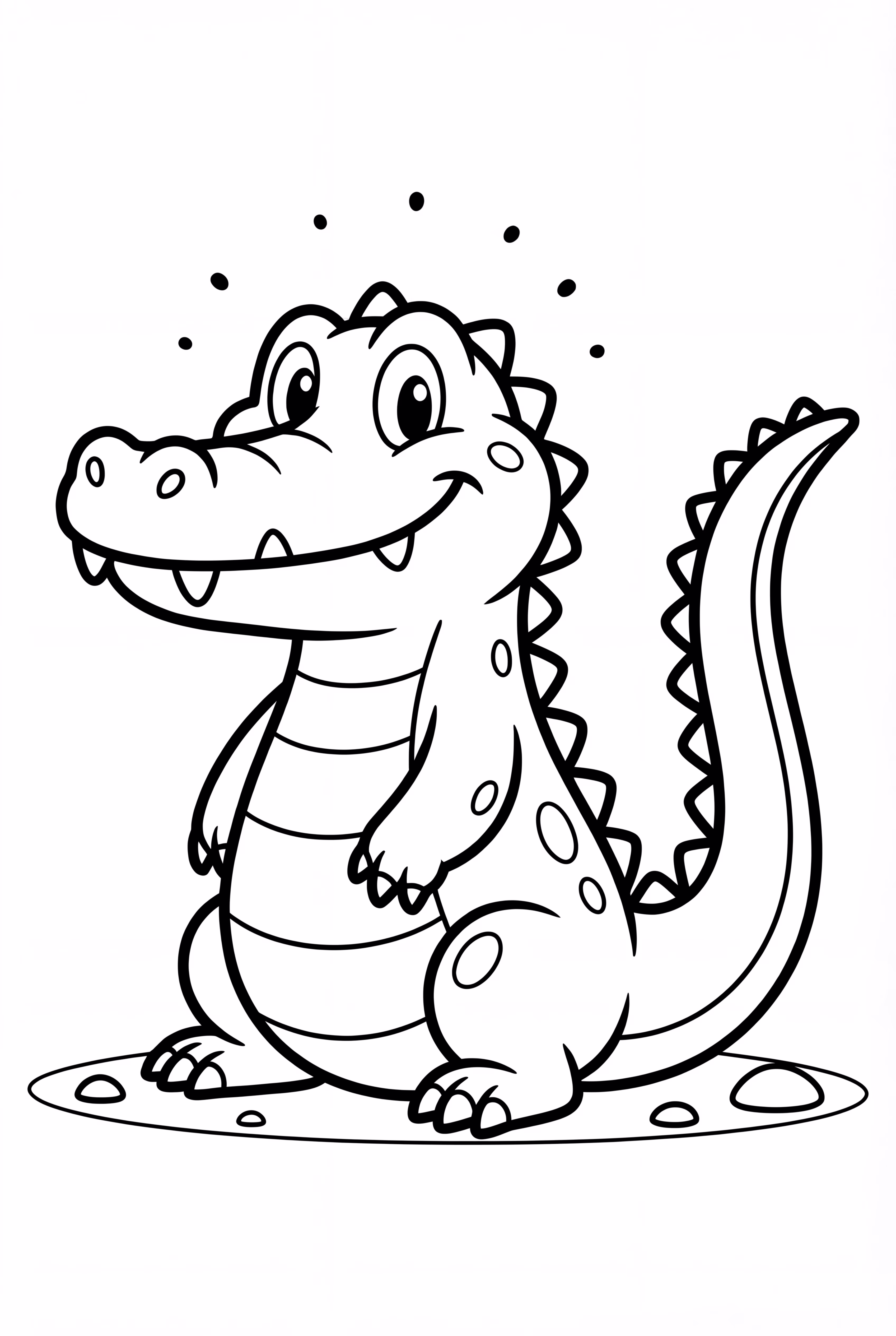 야생 악어의 삶