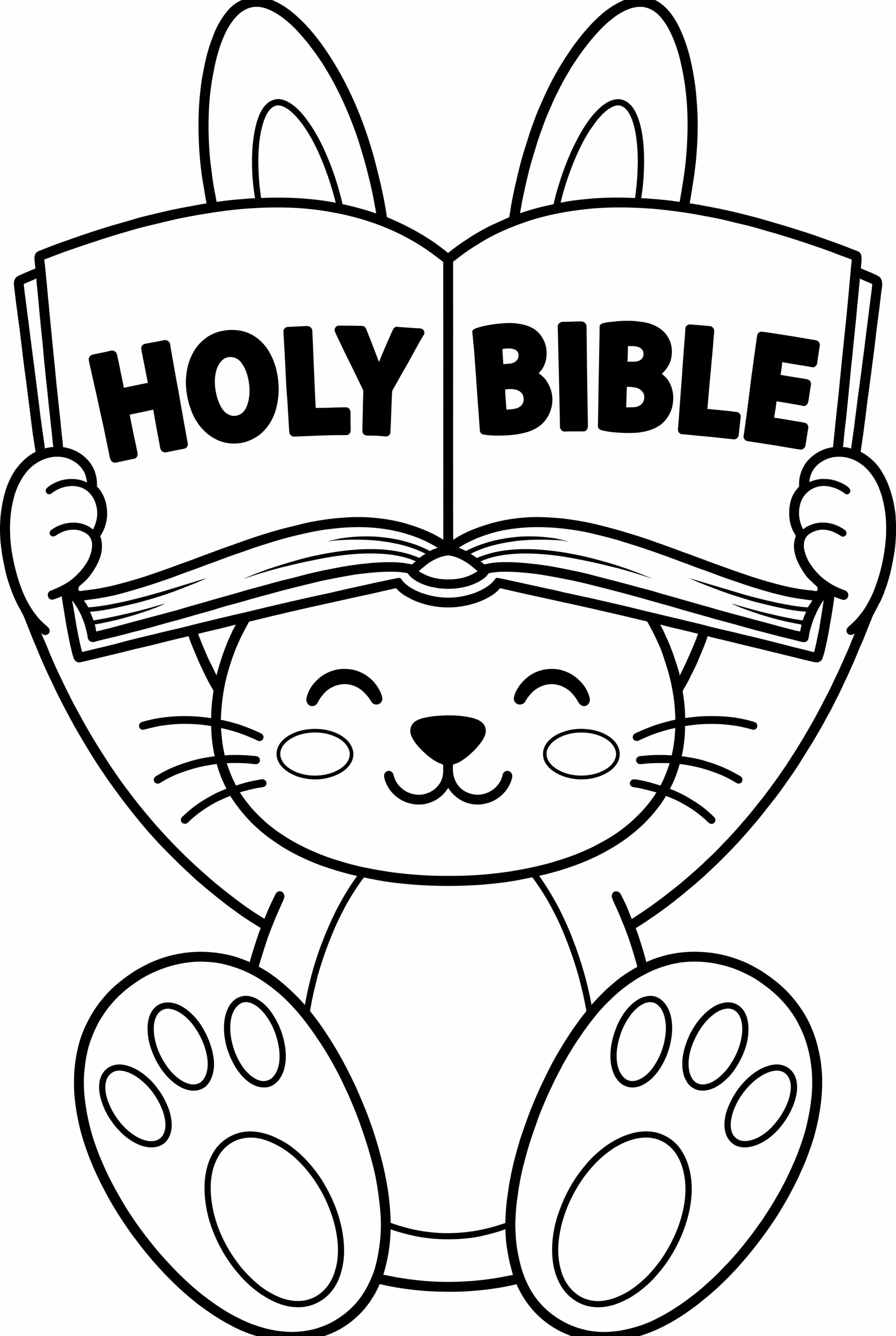 Cute Animal With A Bible Verse