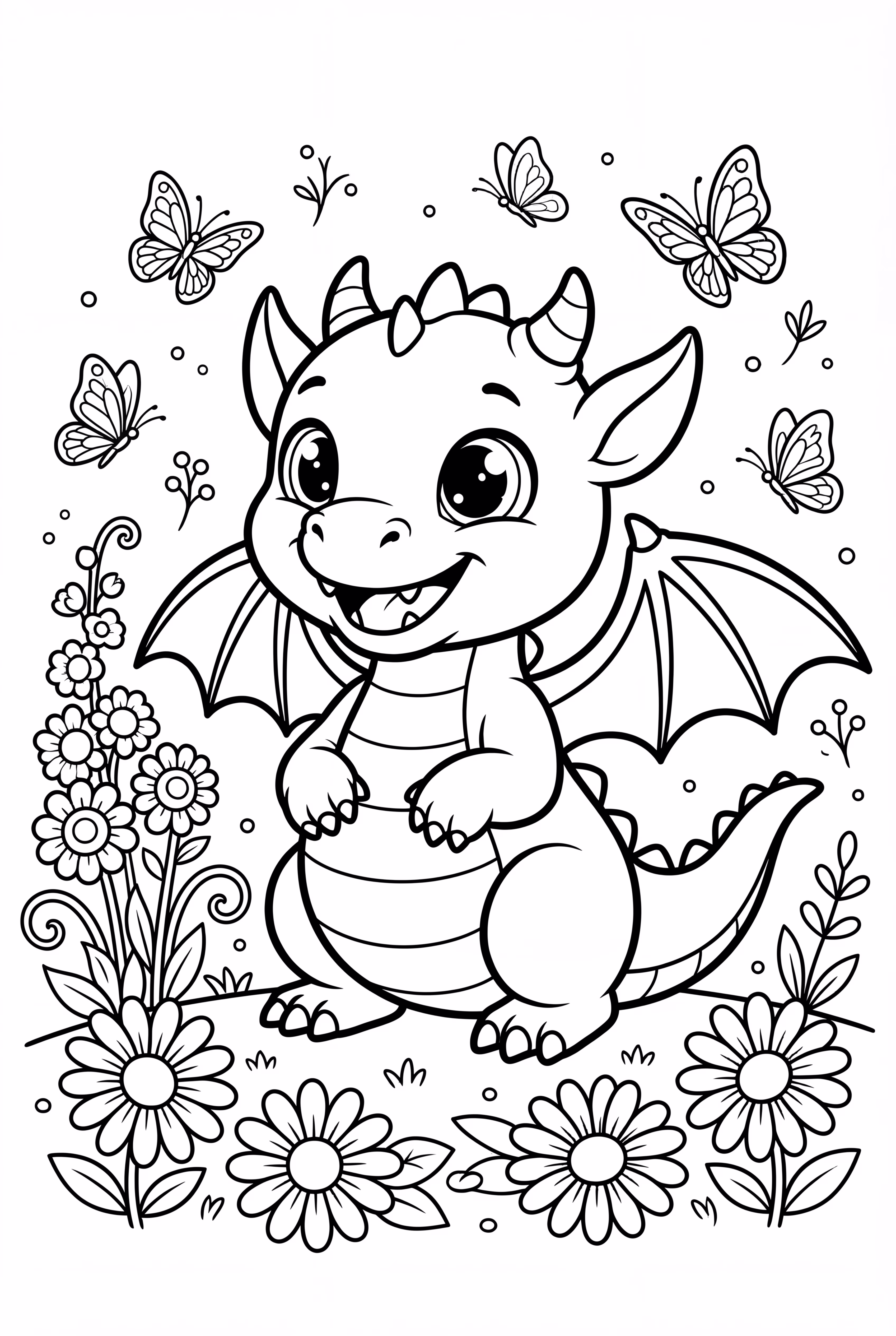 Cute Baby Dragon