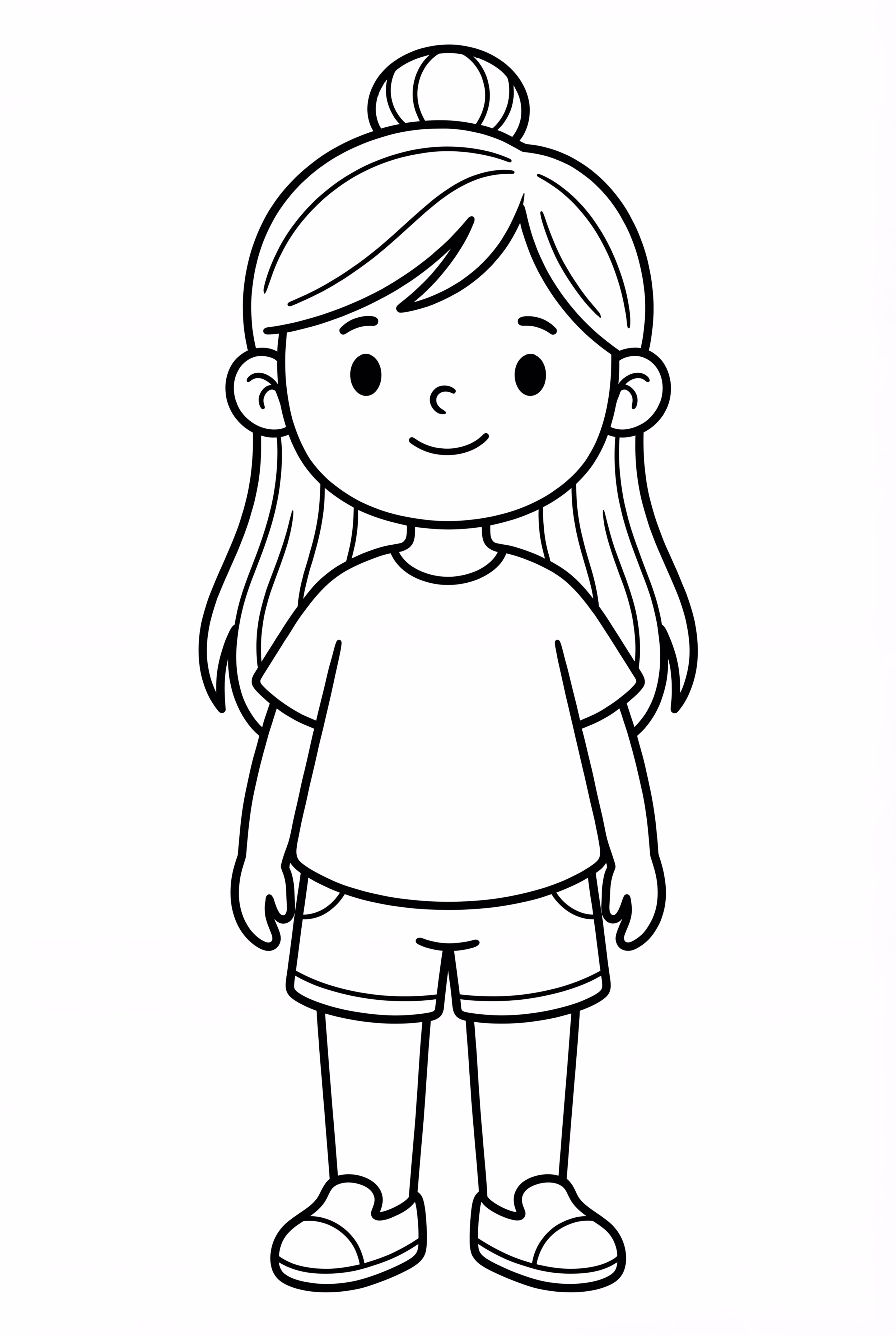 Billie Eilish mignonne en dessin animé