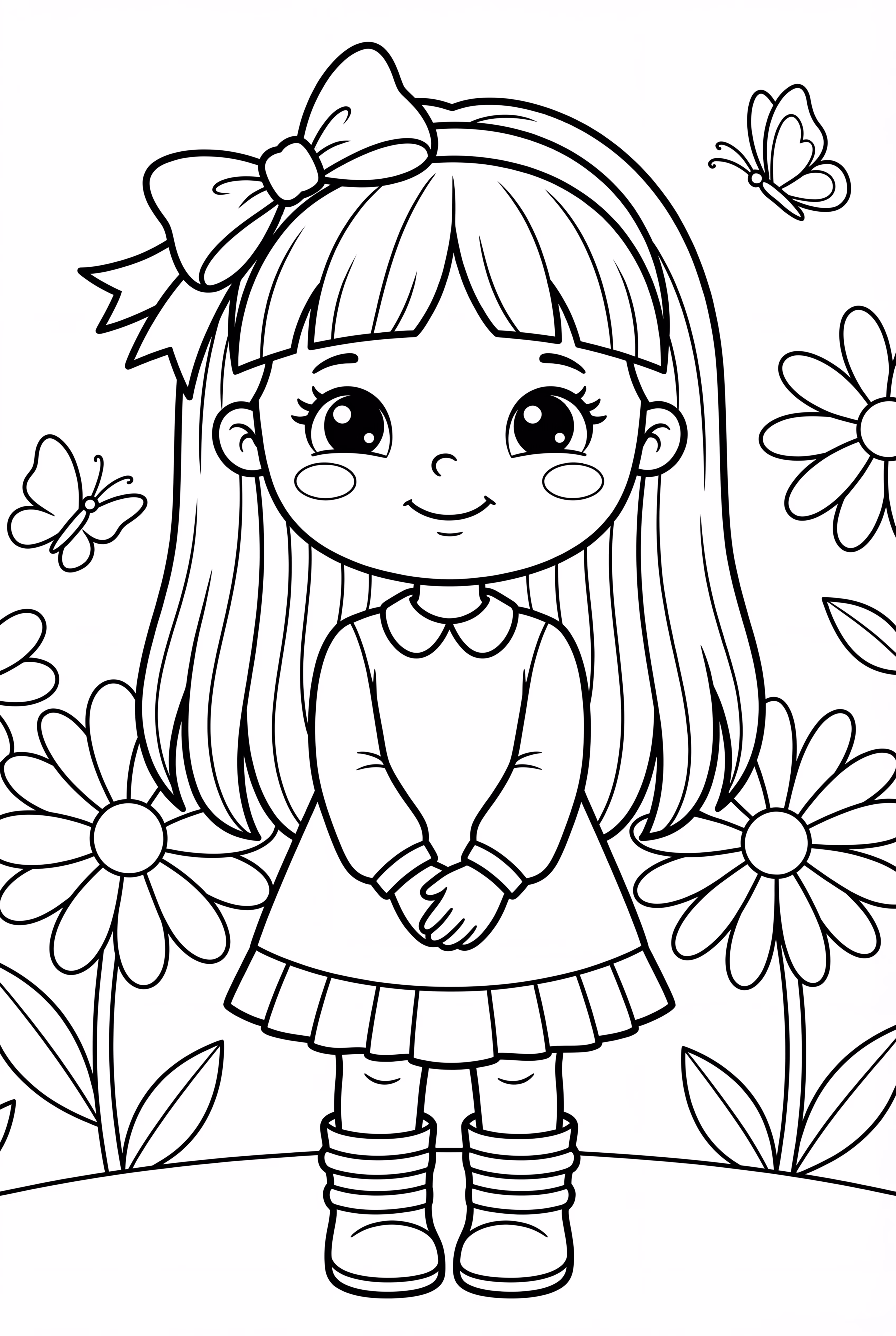 Cute Cartoon Lady Gaga