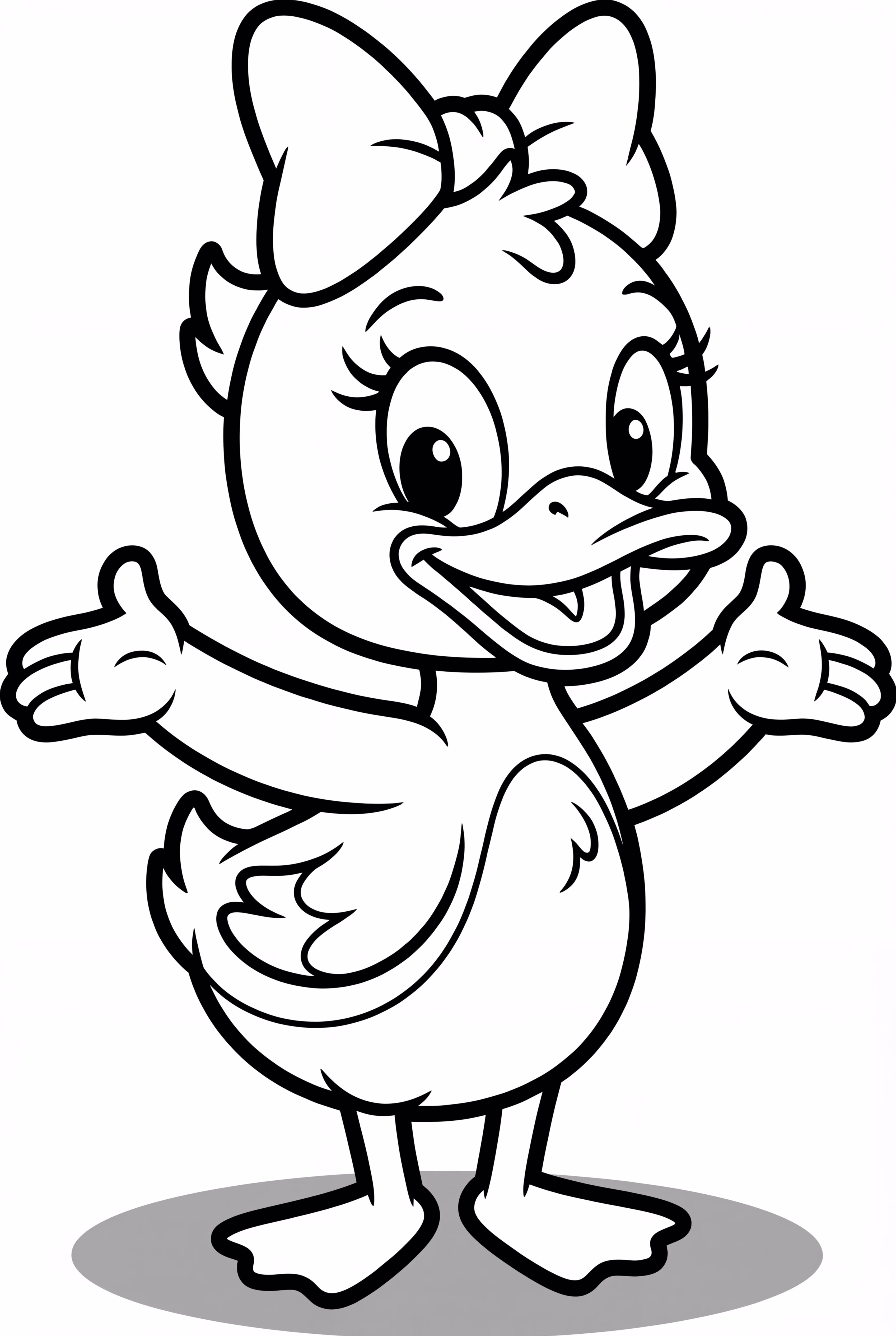 Cute Daisy Duck