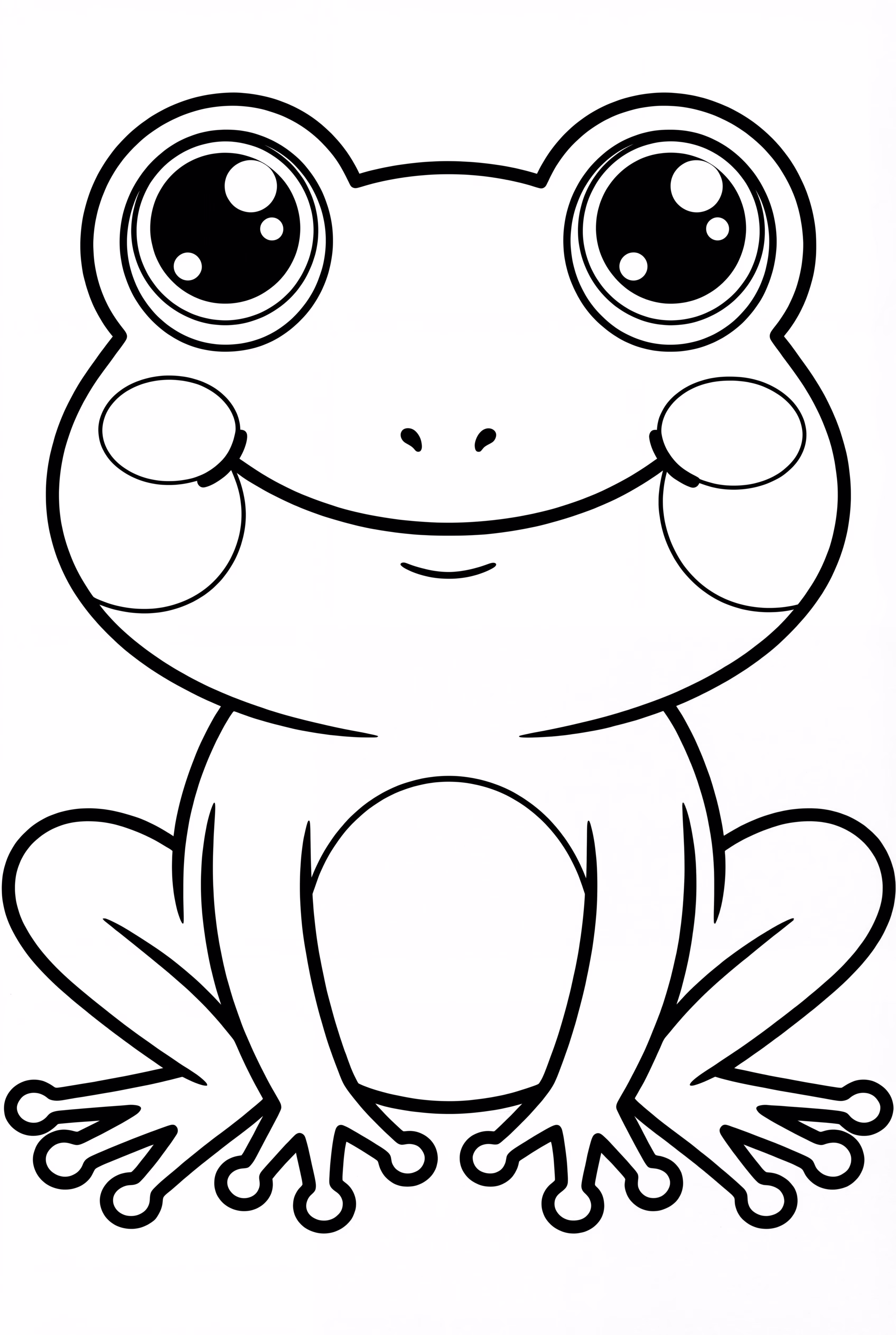 Cute Kawaii Frog