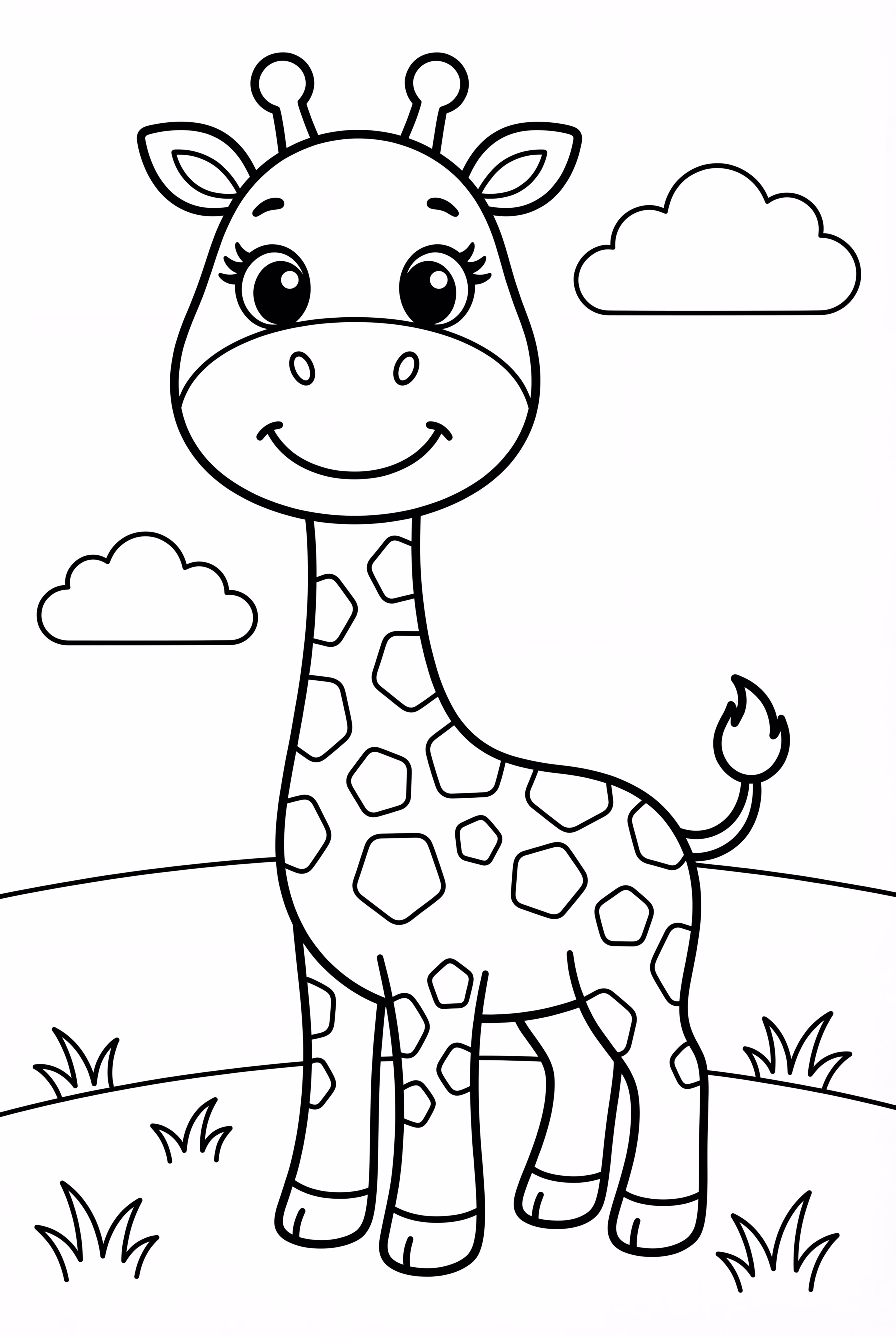 cute kawaii giraffe