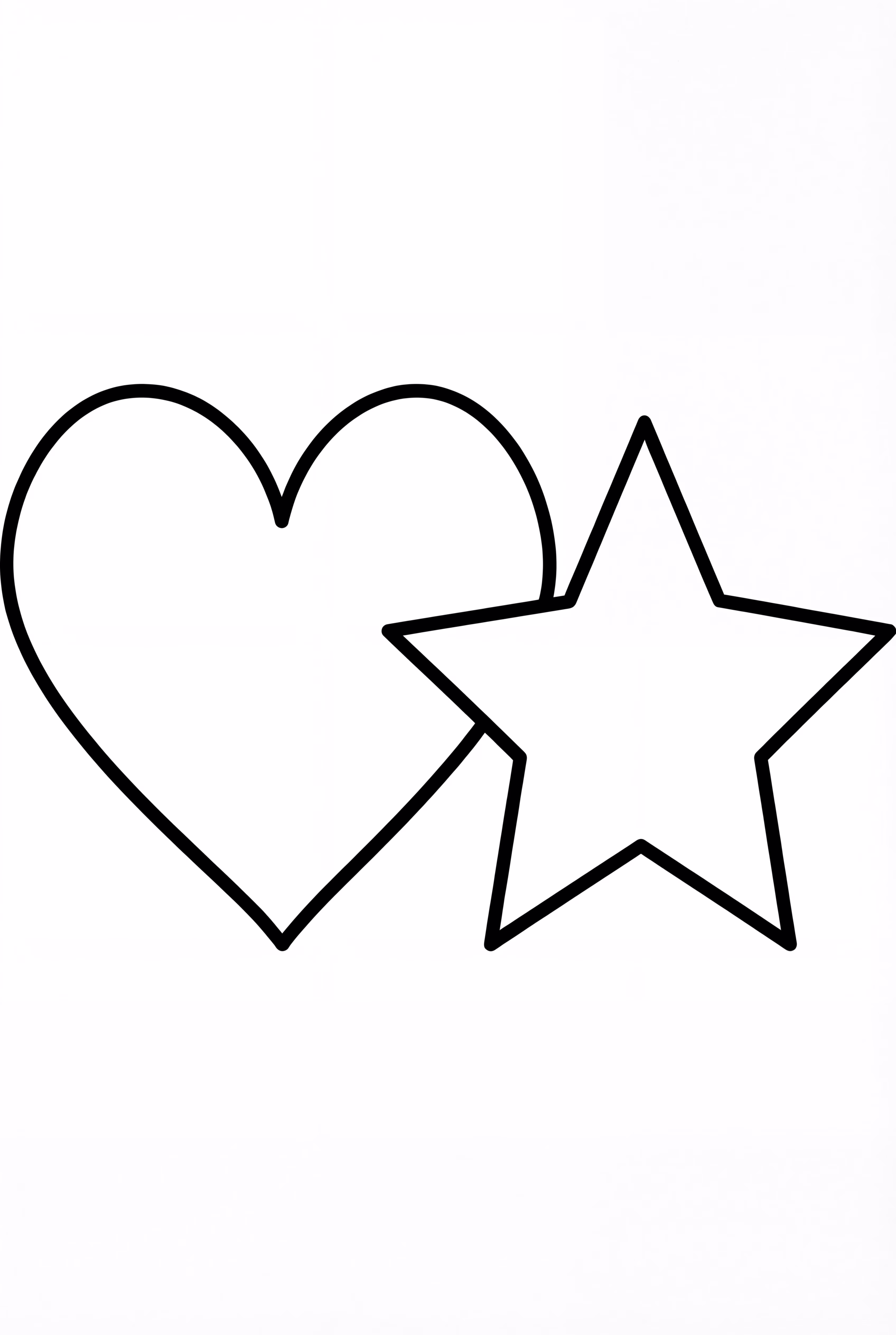 Cute Preppy Heart with a Star