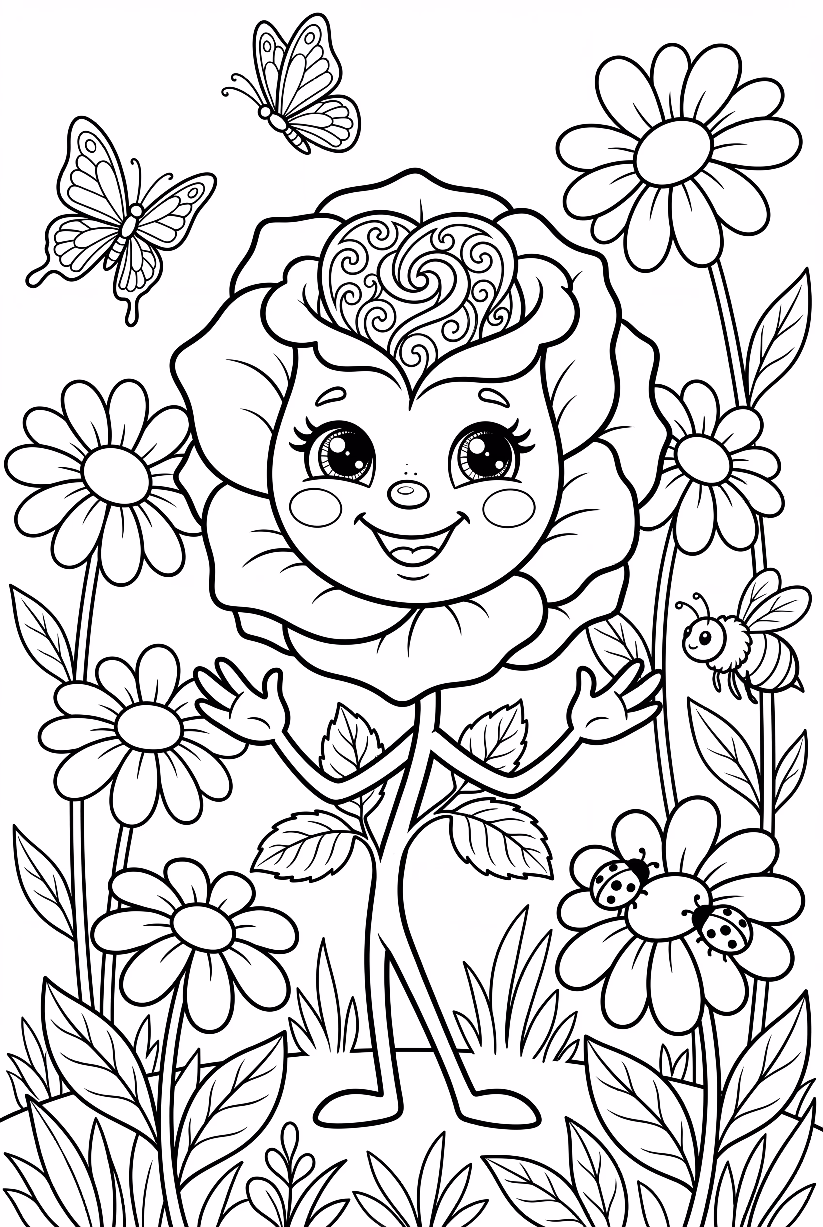 可爱的玫瑰微笑-2