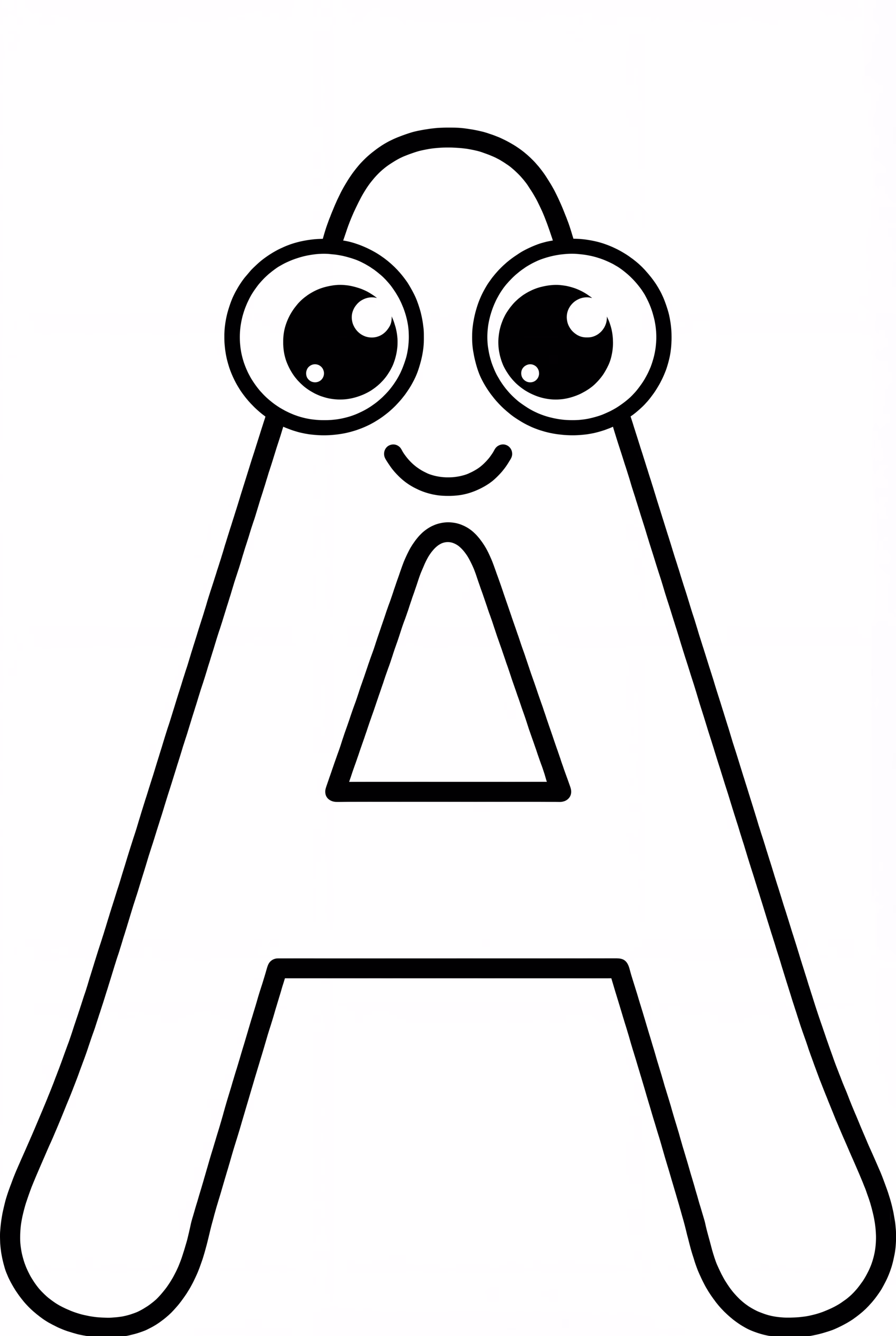 Cute Toddler Alphabet Characters