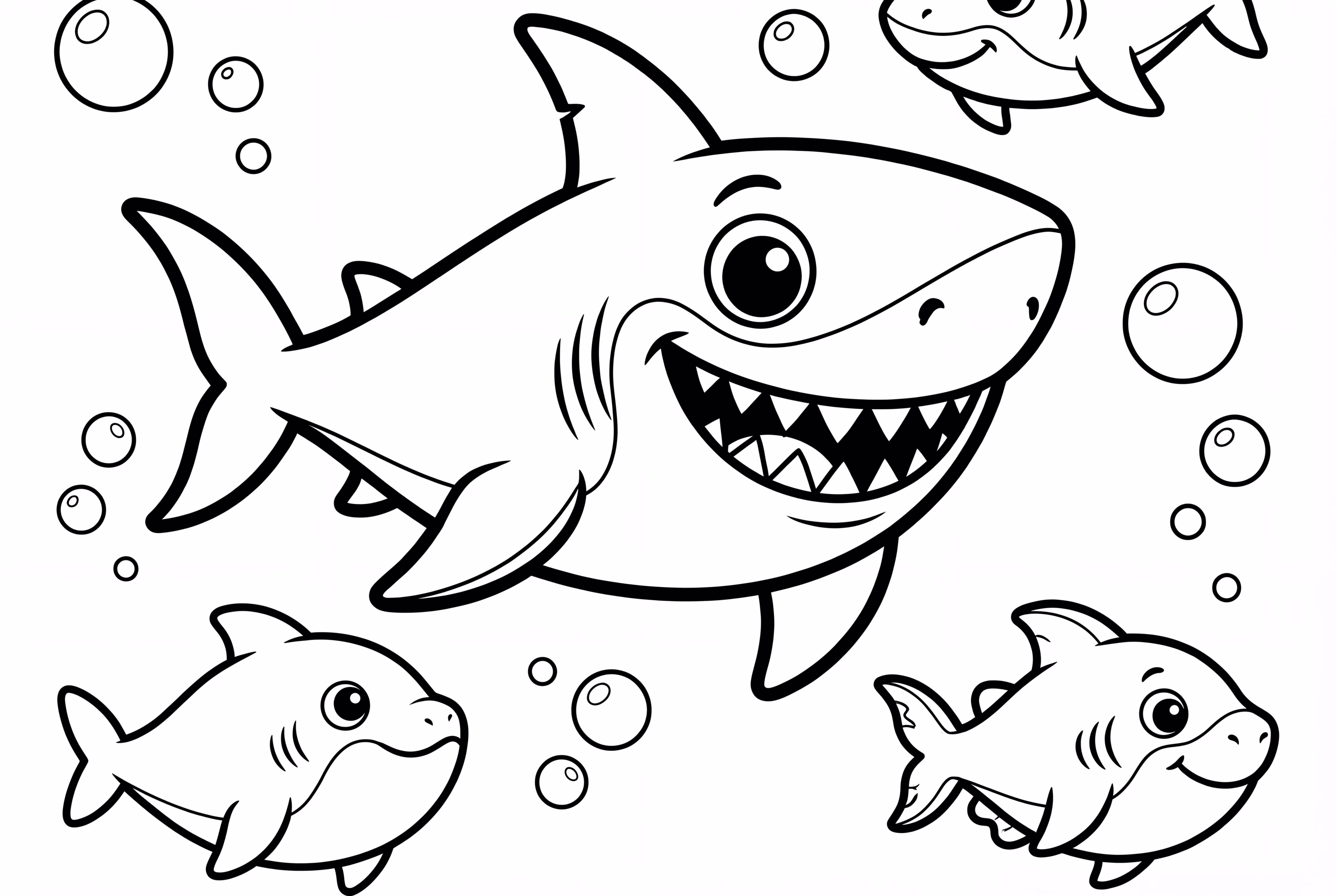 Daddyshark Smiling Fish