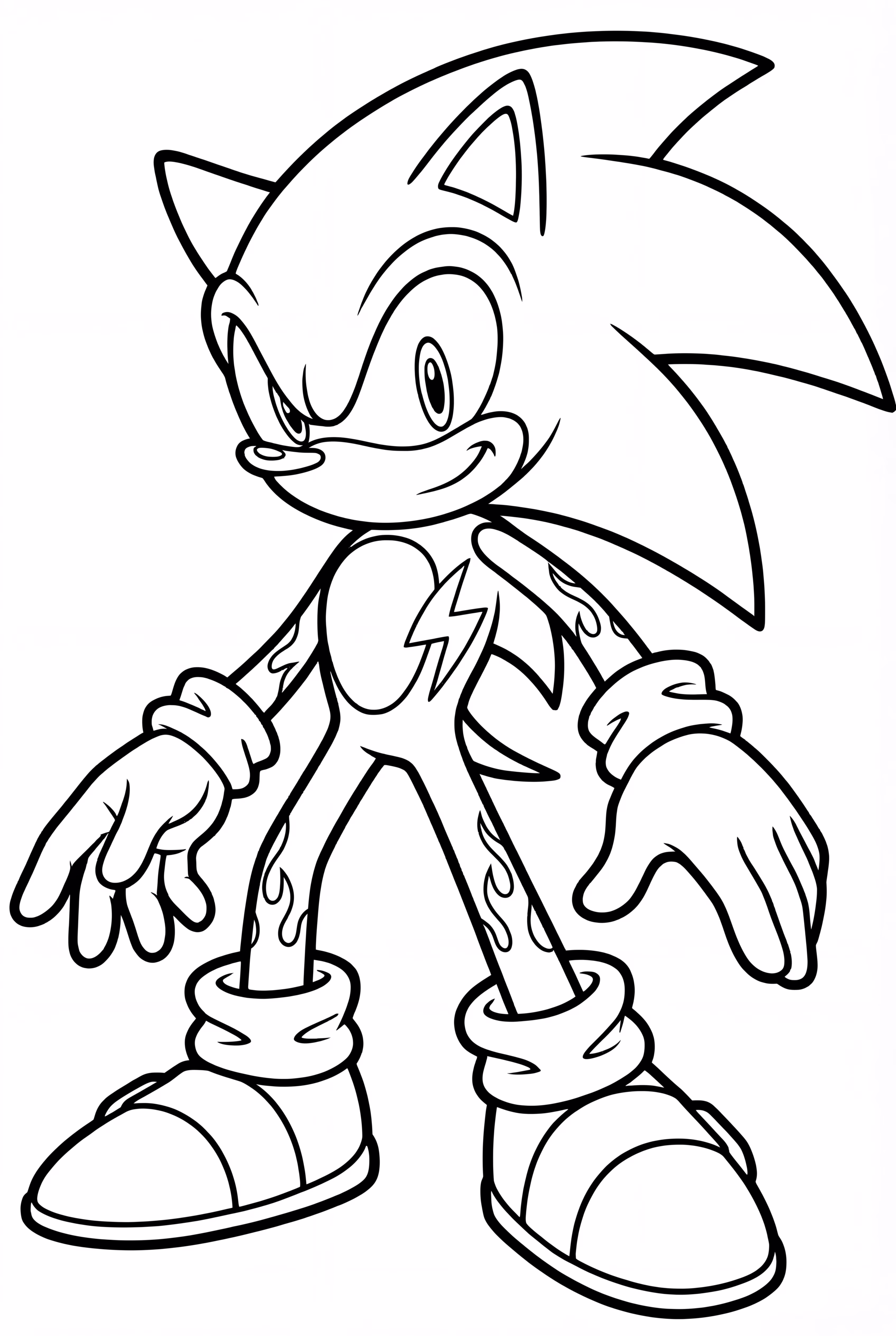 Darkspine Sonic With Arabian Patterns